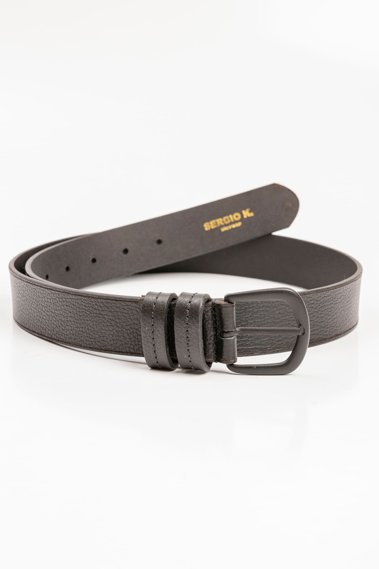 Cinto Social Couro Floater - Preto