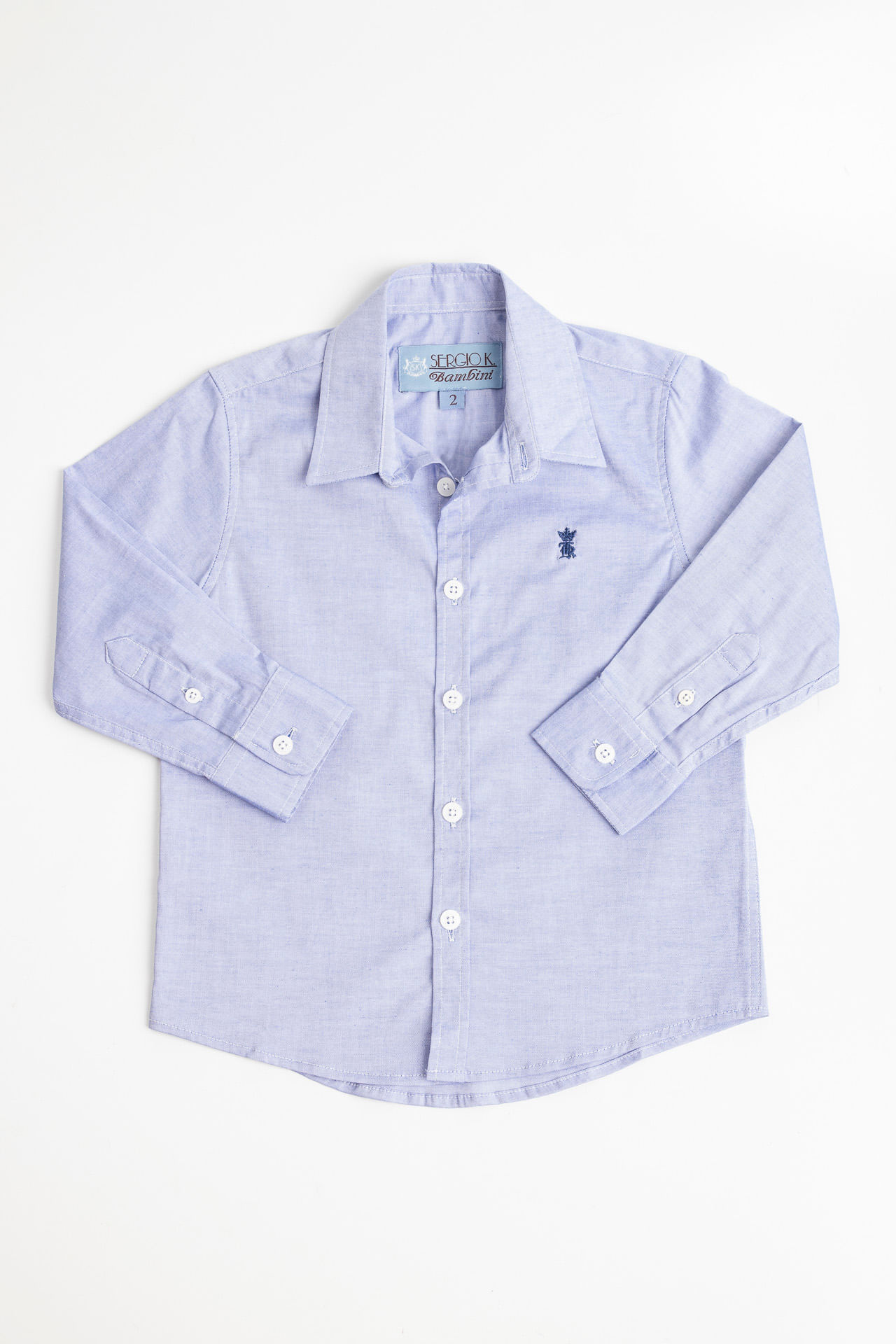Camisa Infantil  New Oxford S25 - Azul