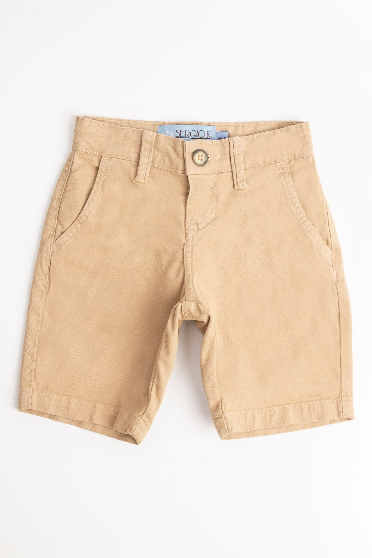 Bermuda Infantil Chino Sarja S25 - Caqui