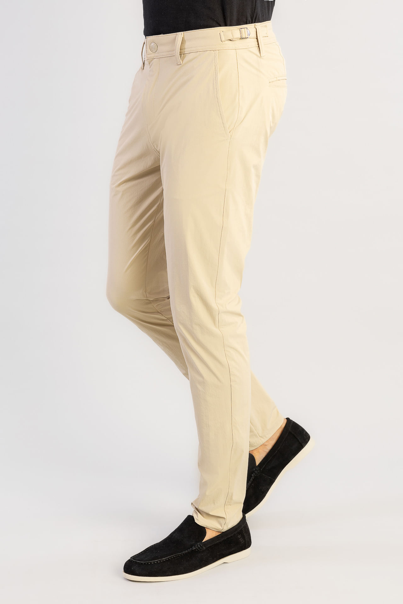 Calça Tech Fivela Lateral S26 - Caqui