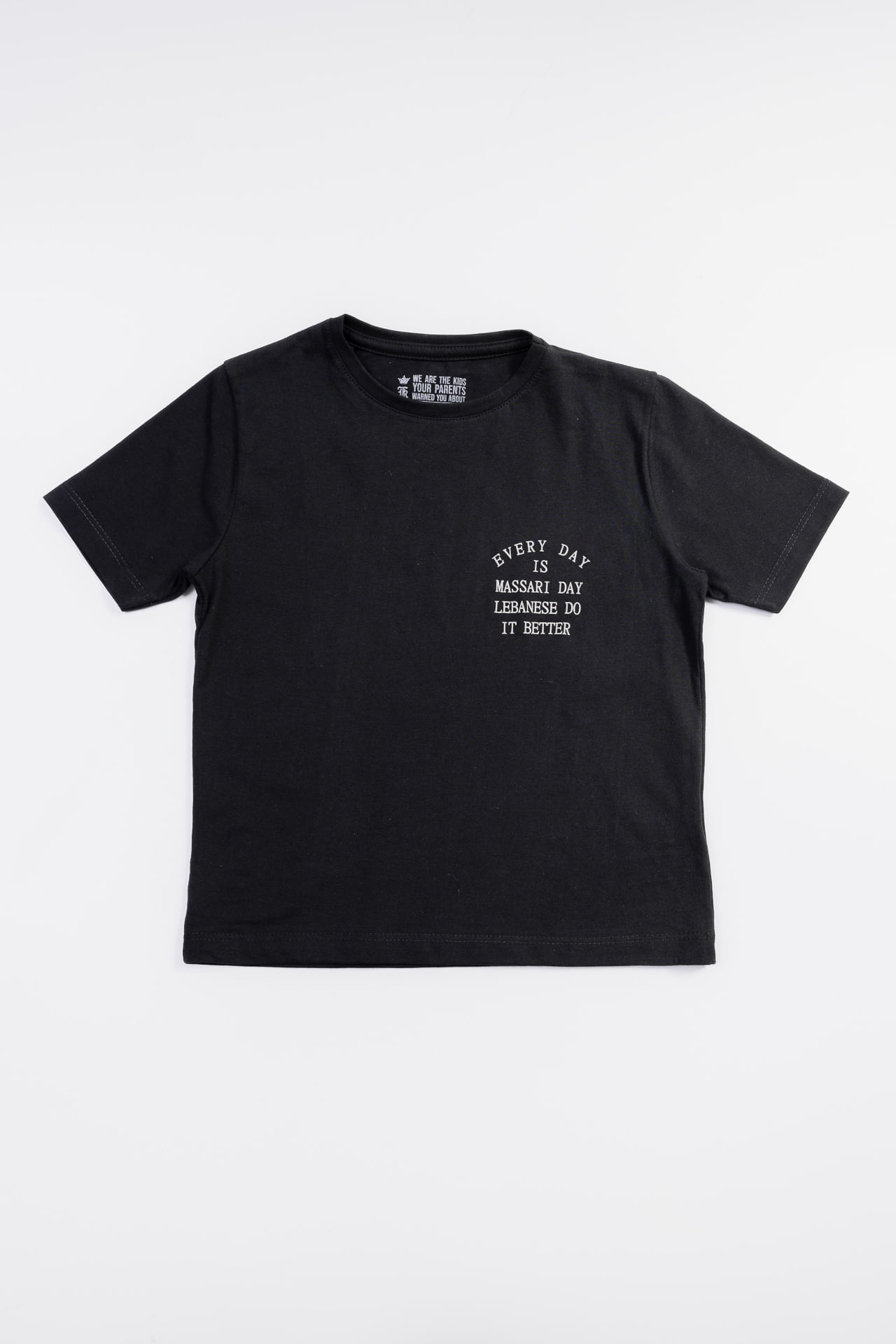 Camiseta Infantil Massari Day S26- Preto