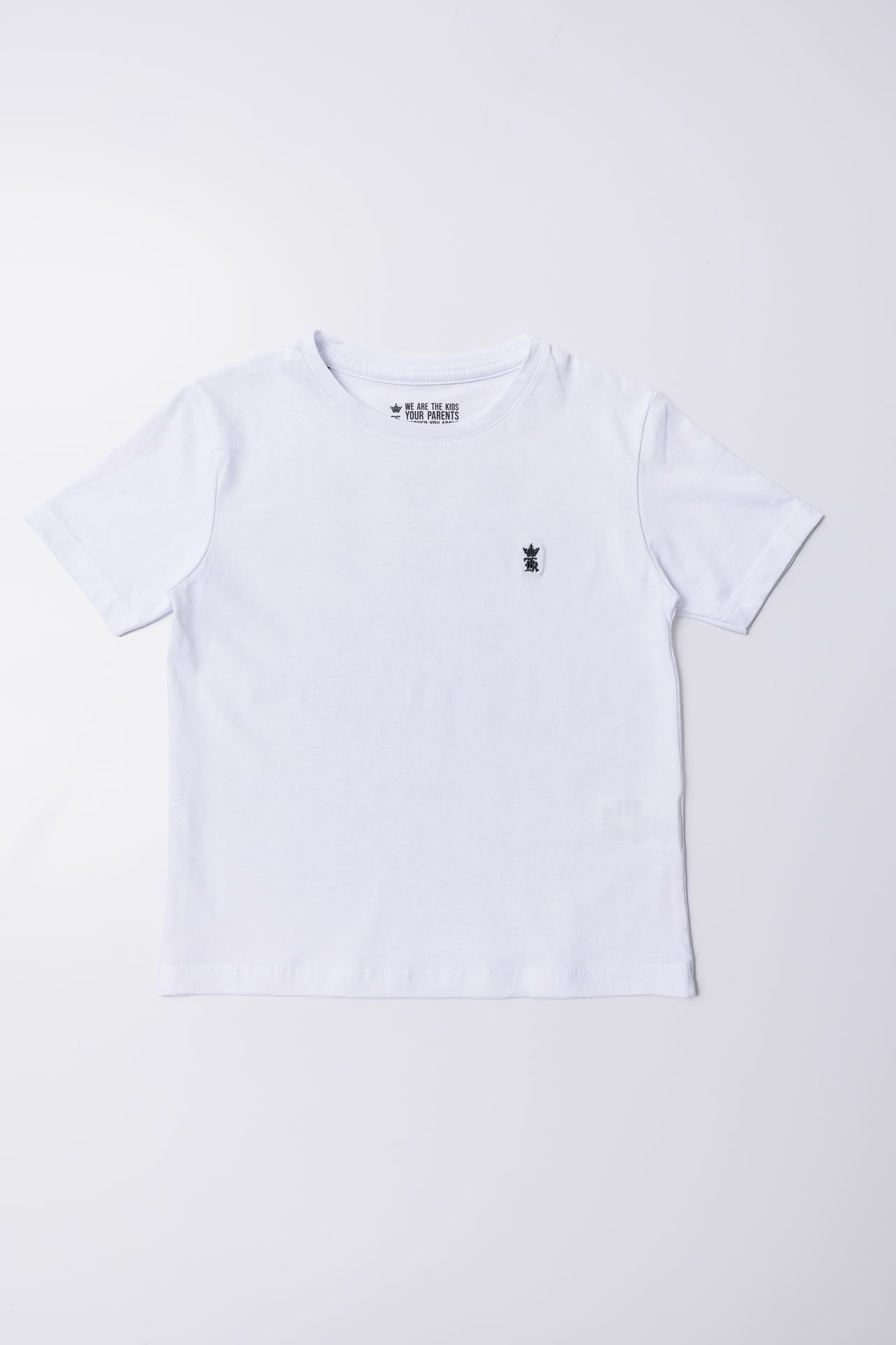 Camiseta Infantil Logo Repeat S26 - Branco