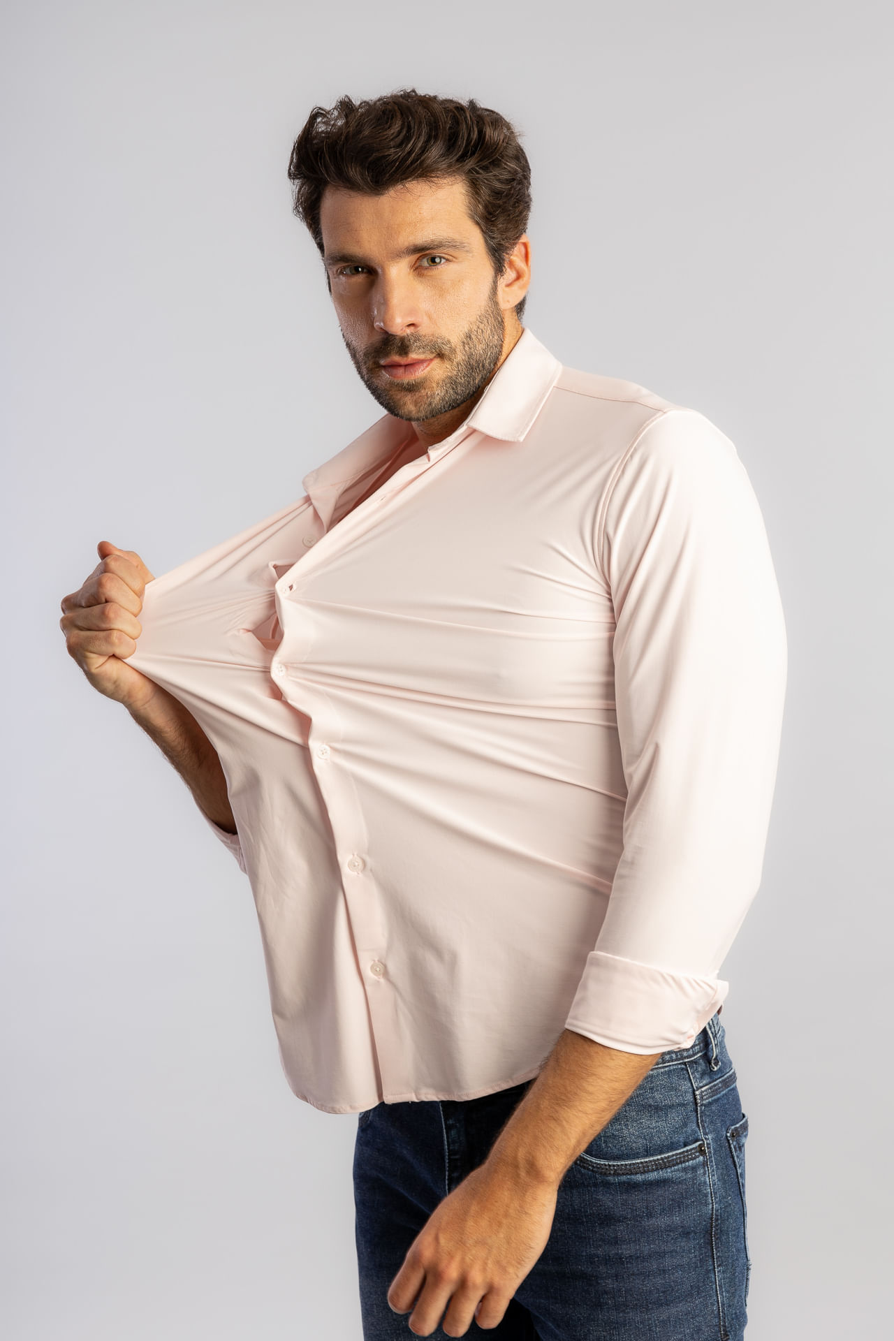 Camisa Tech Power Premium S26 - Rosa Claro