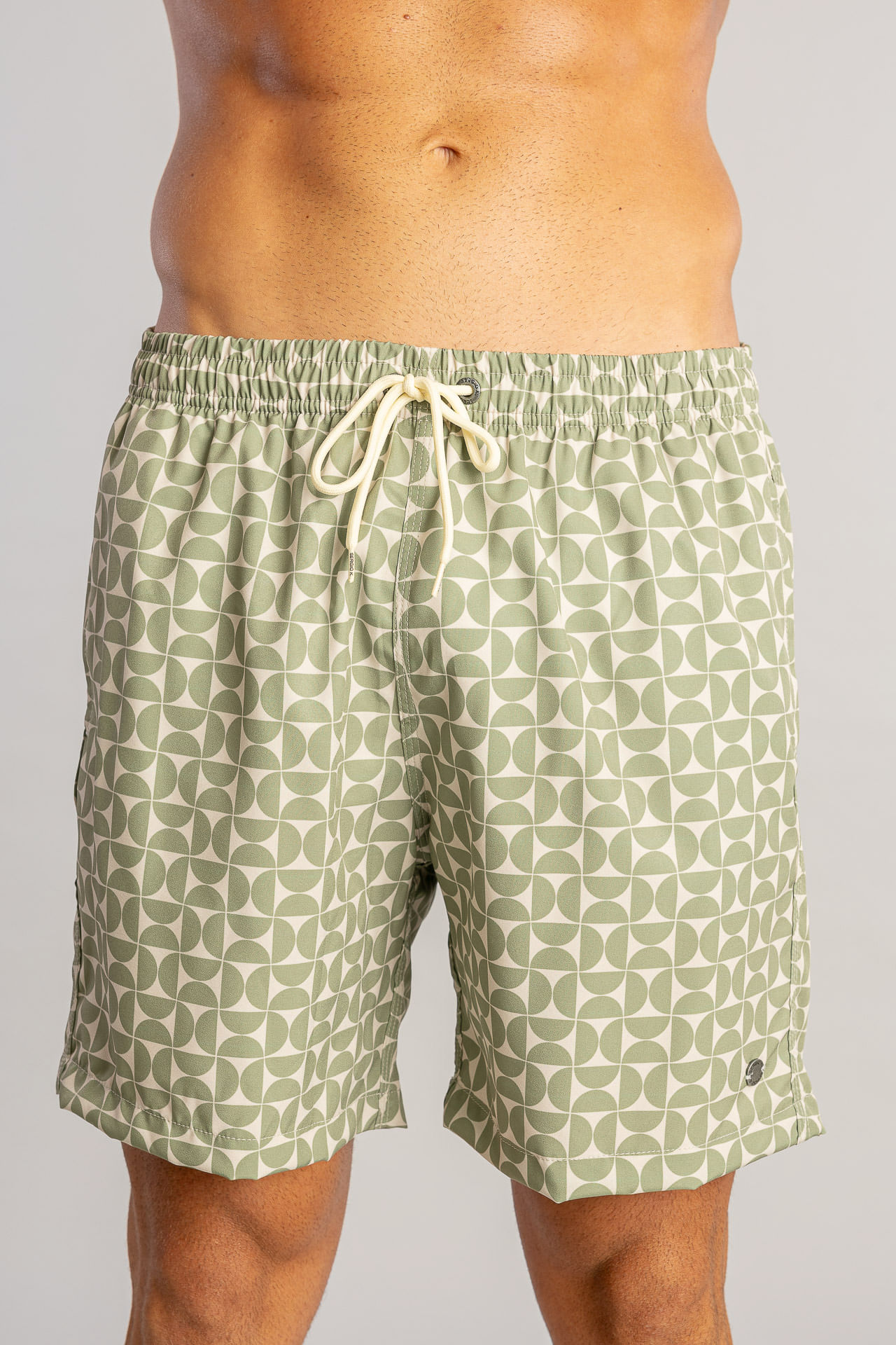 Shorts Praia Artsy S26 - Verde Musgo