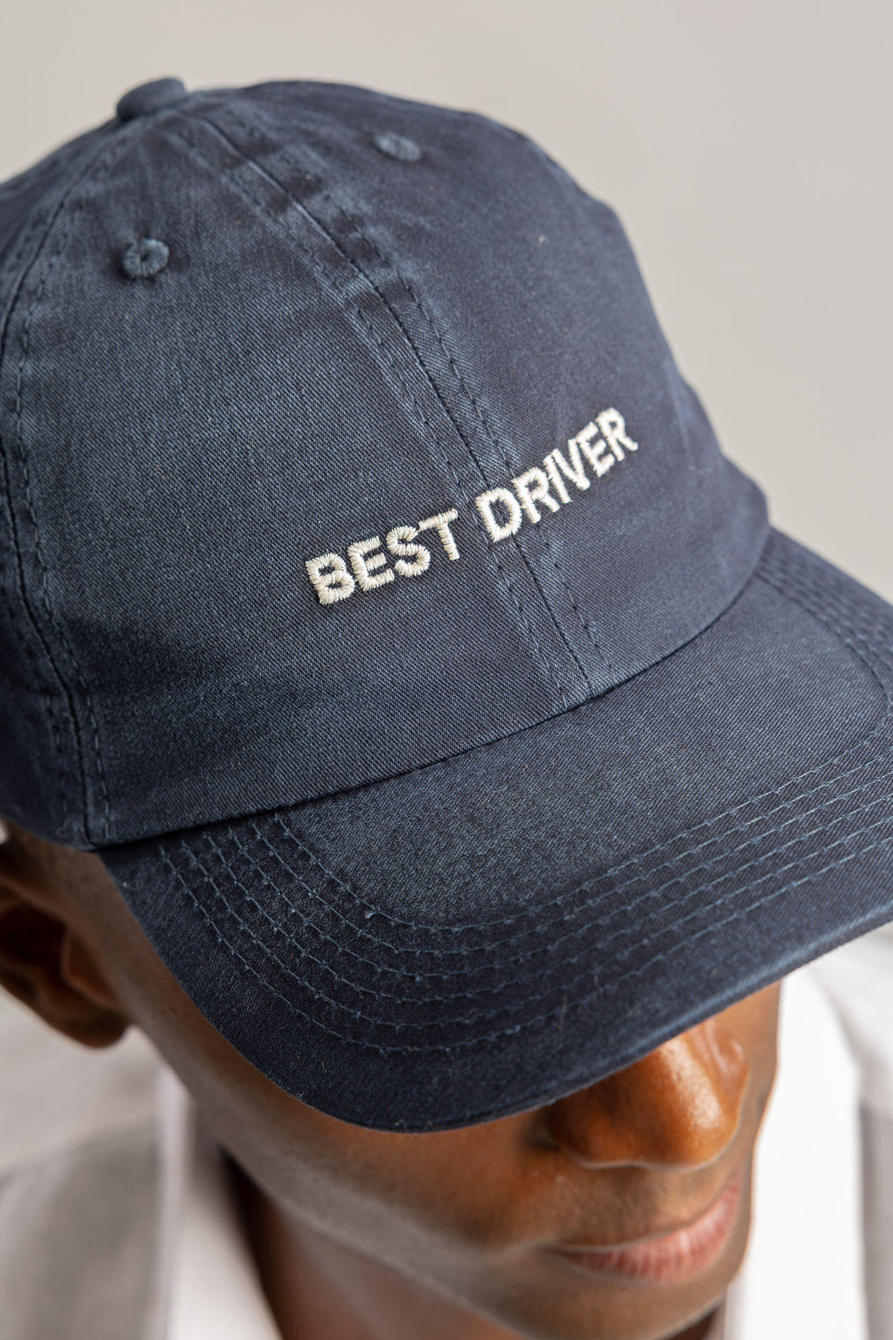 Boné De Sarja Best Driver - Marinho