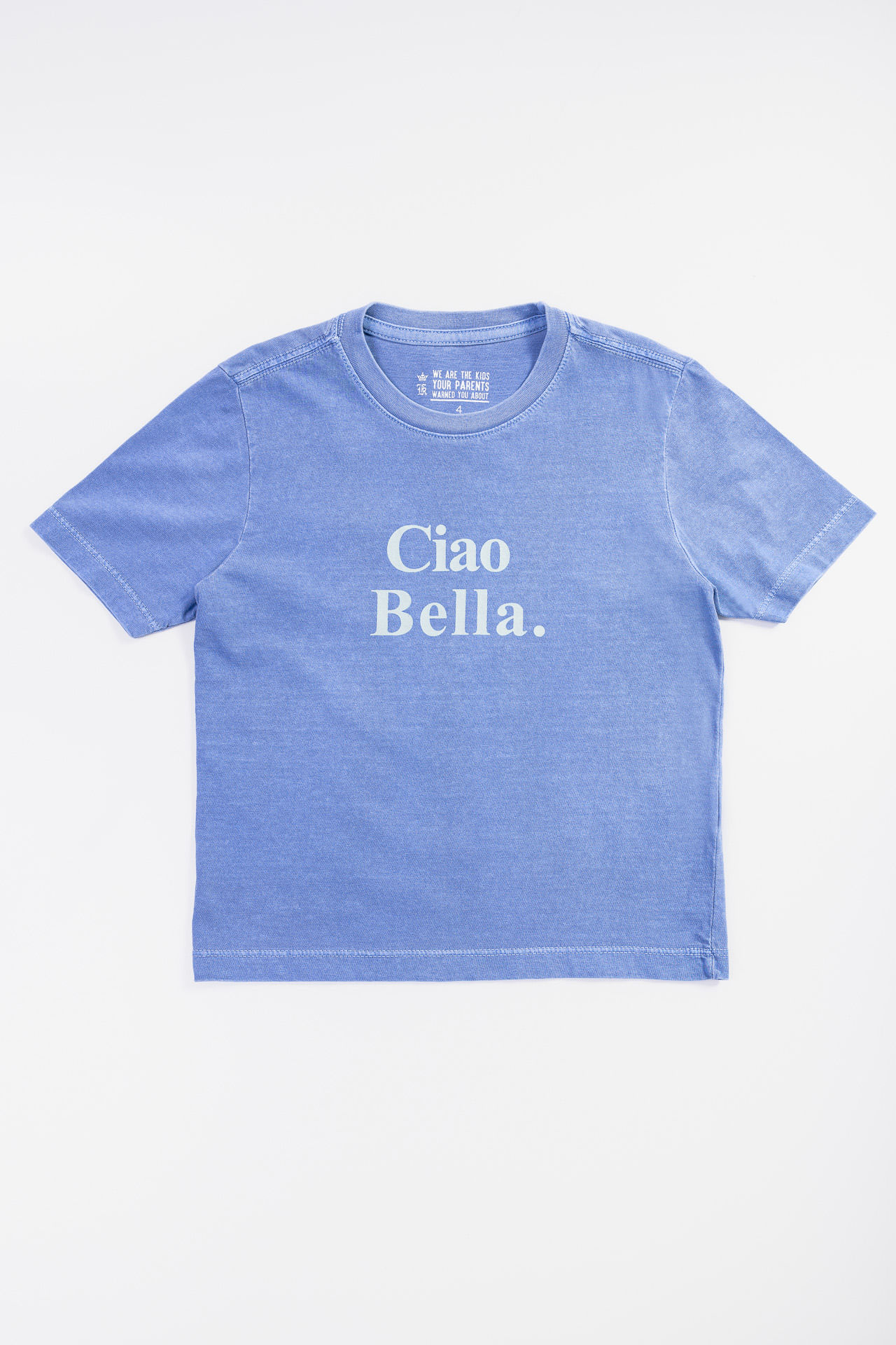 Camiseta Infantil Ciao Bella S26- Azul Royal