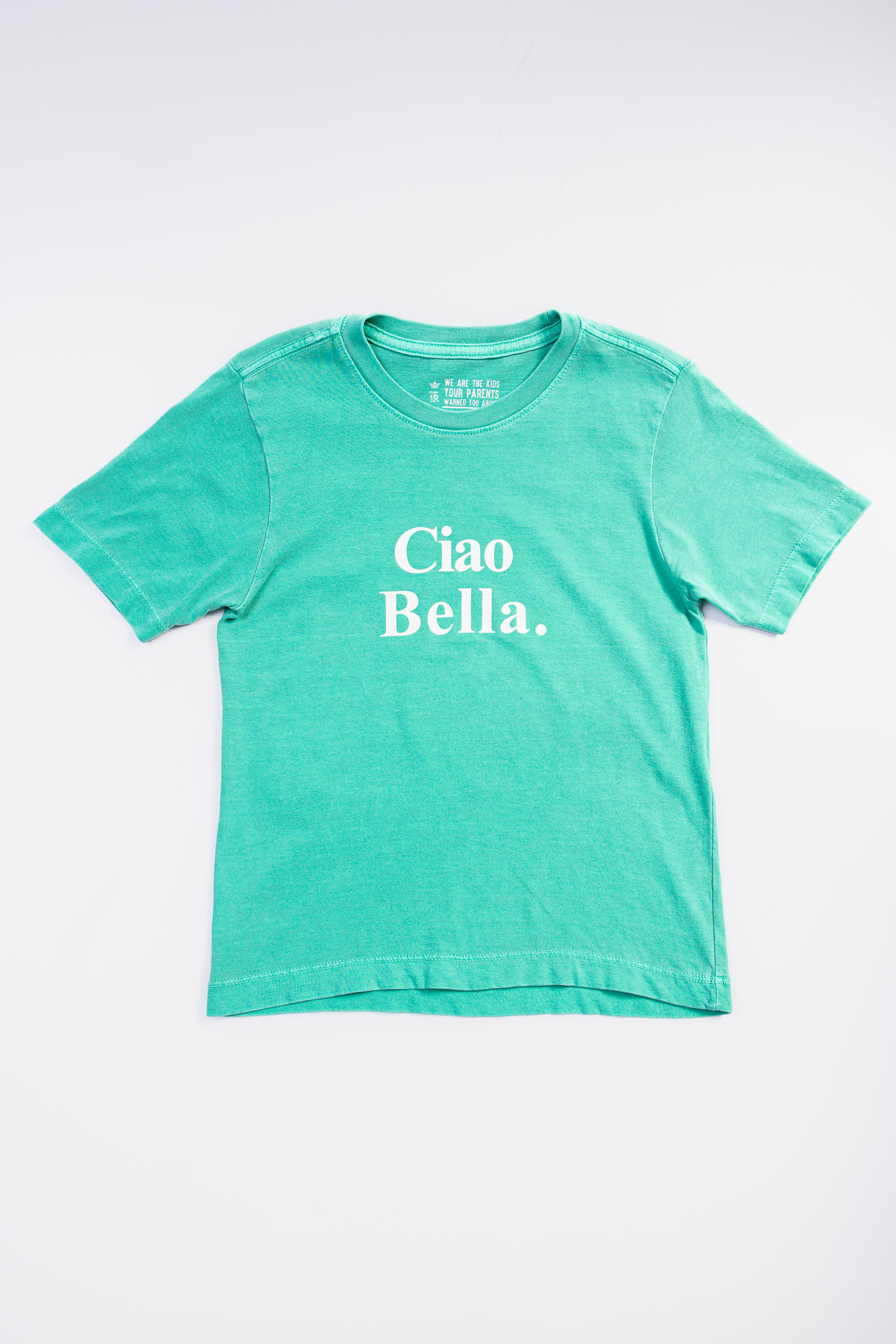 Camiseta Infantil Ciao Bella S26 - Verde