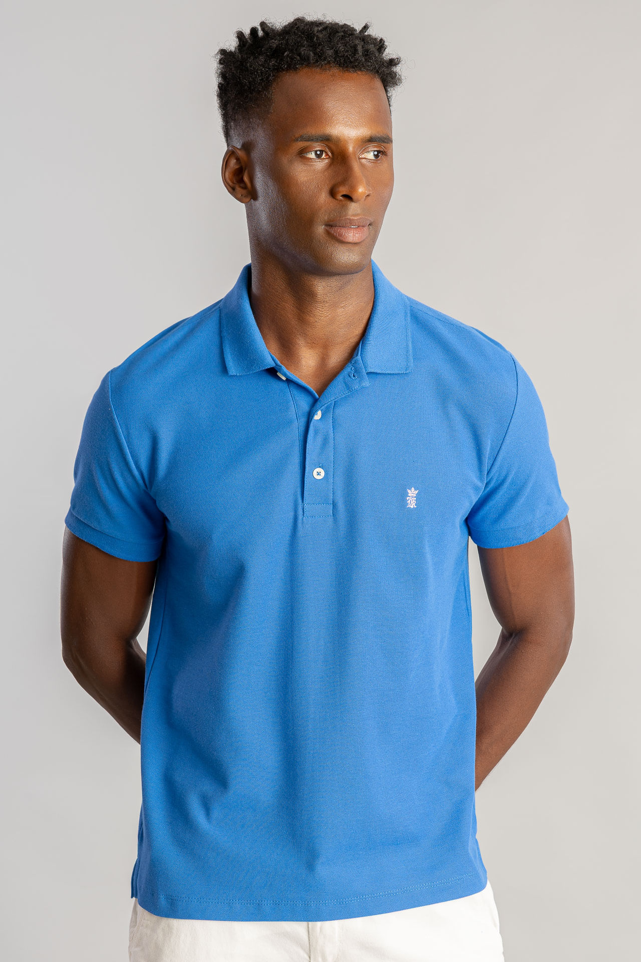 Camisa Polo Piquet S26 - Azul Royal