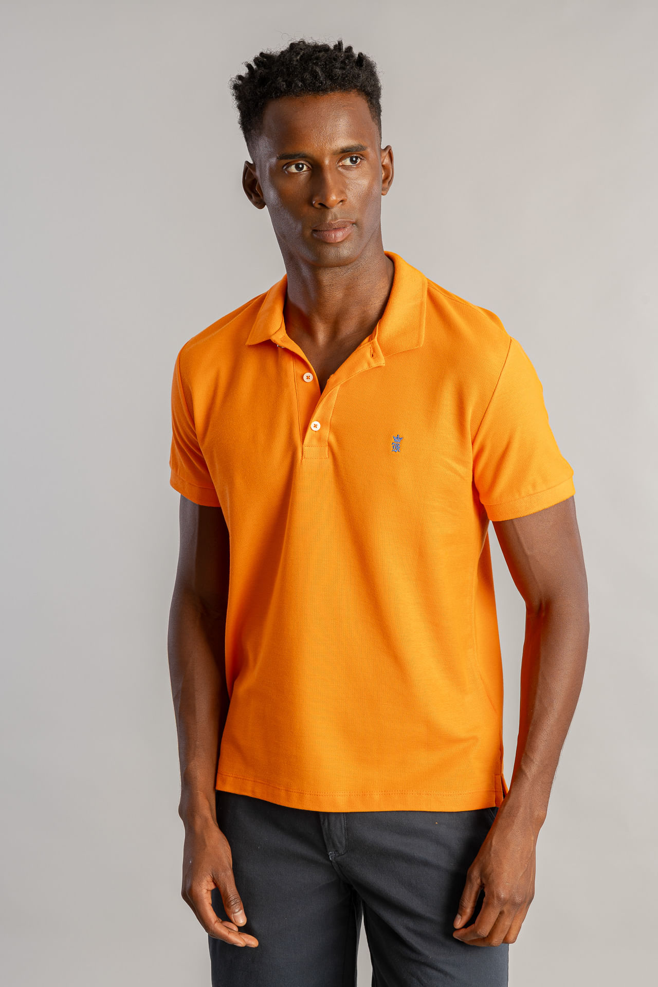 Camisa Polo Piquet S26 - Laranja