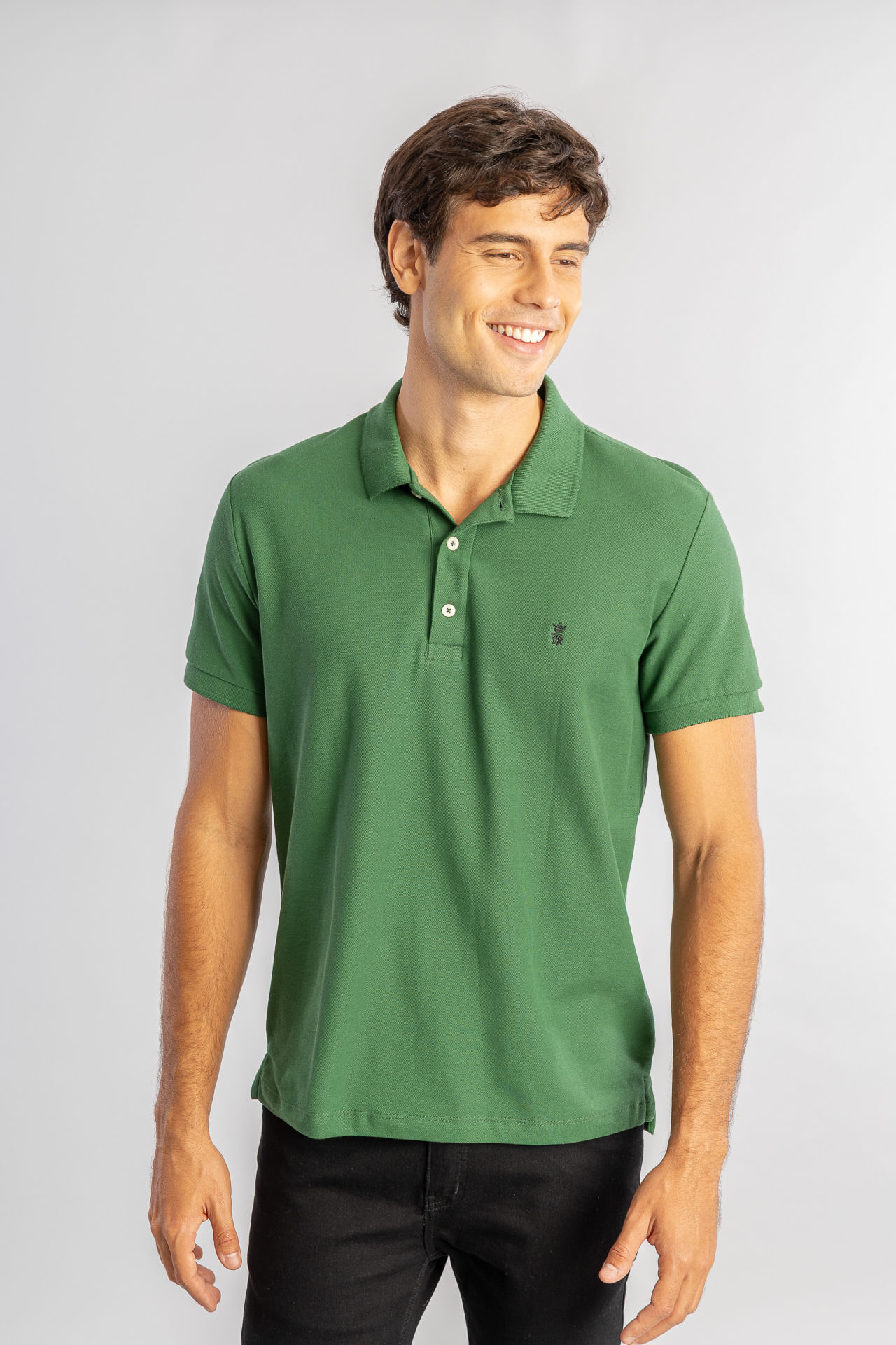 Camisa Polo Piquet S26 - Verde Escuro