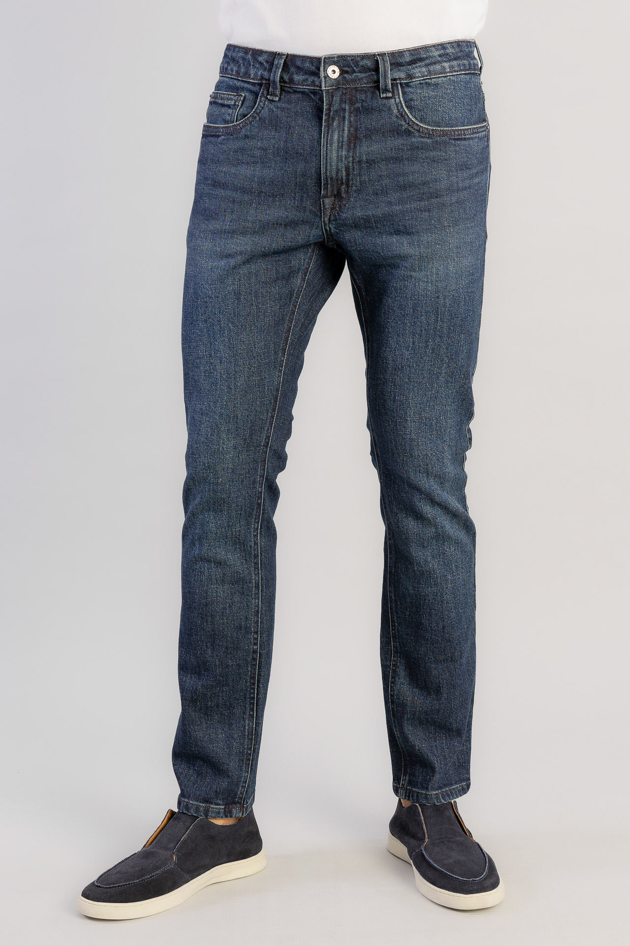 Calça Jeans Slim Dark Blue S26 - Marinho