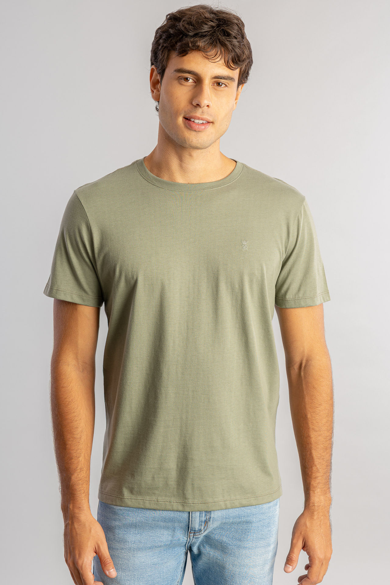 Camiseta Algodão Pima S26 - Verde
