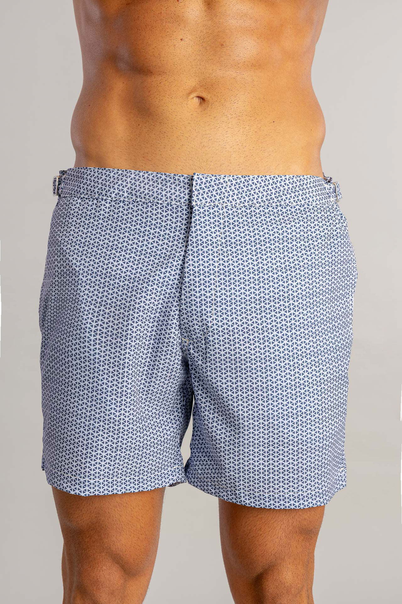 Shorts Praia Fivela Treliça S26 - Azul Claro