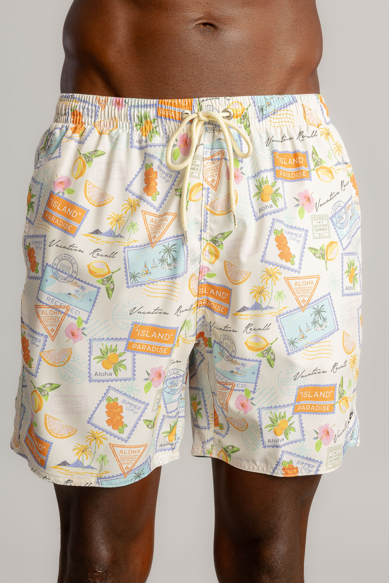 Shorts Praia Selos S26 - Off White