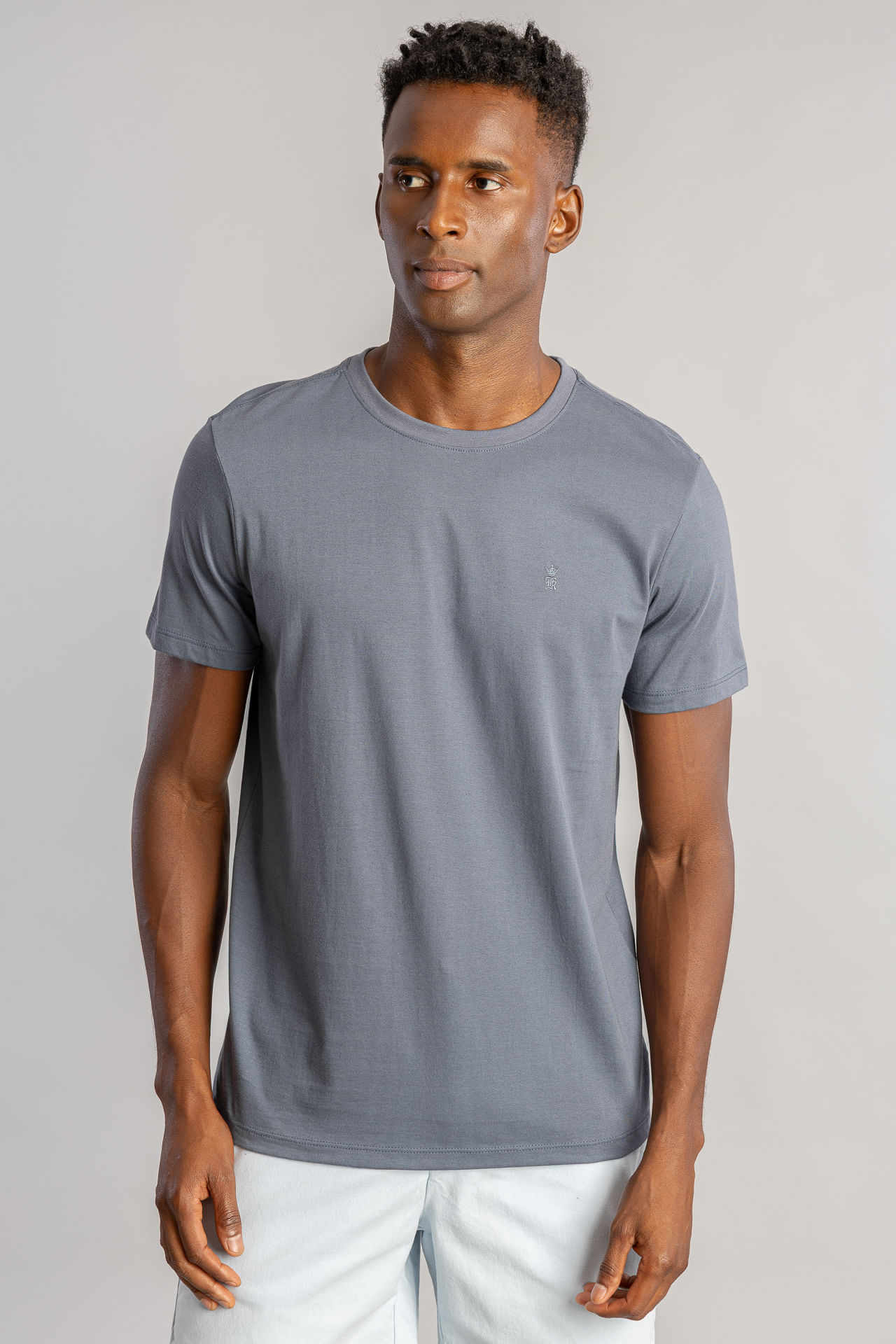 Camiseta Gola Careca S26 - Azul Índigo