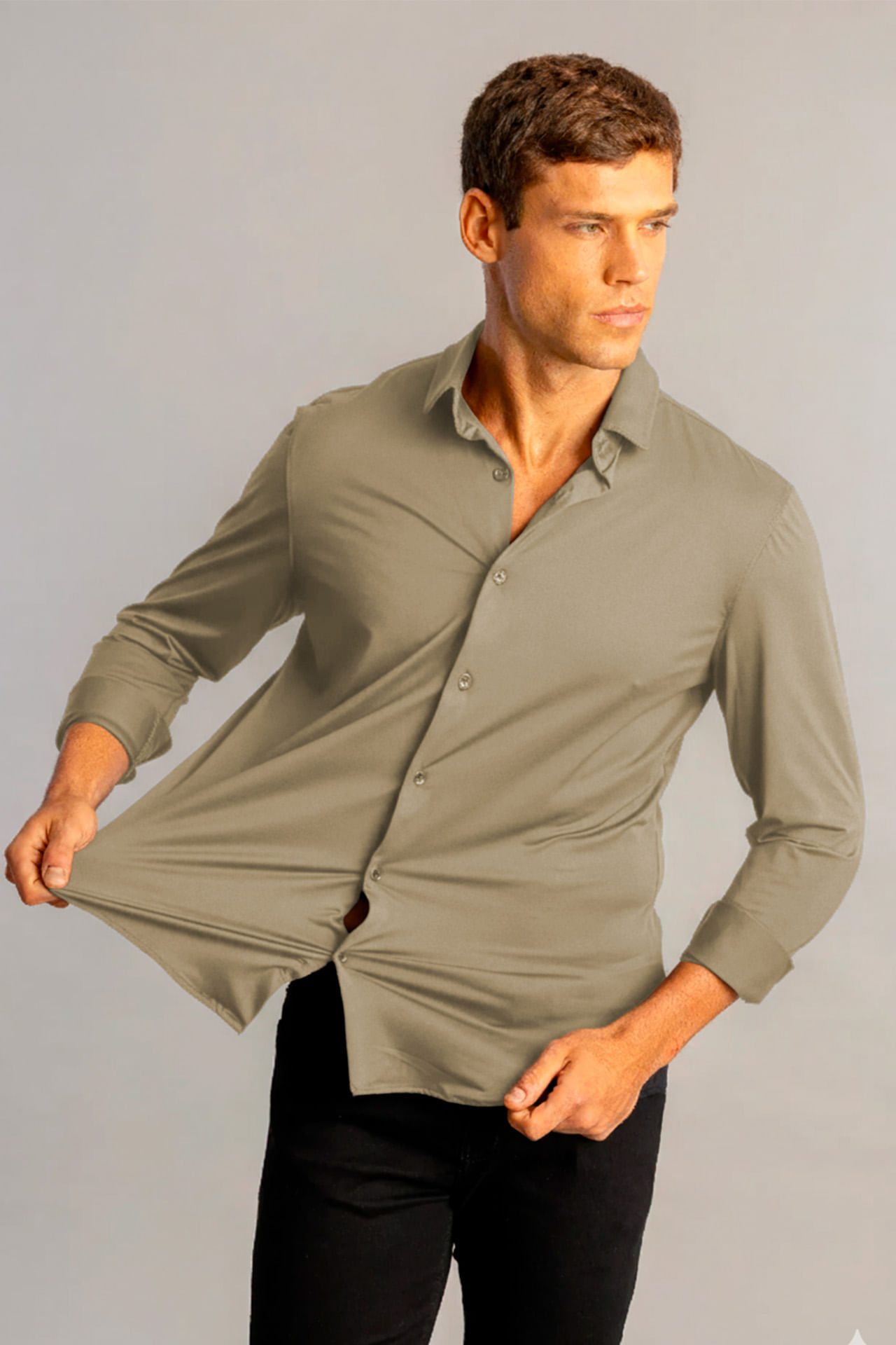 Camisa Tech Power Premium New S26 - Cinza
