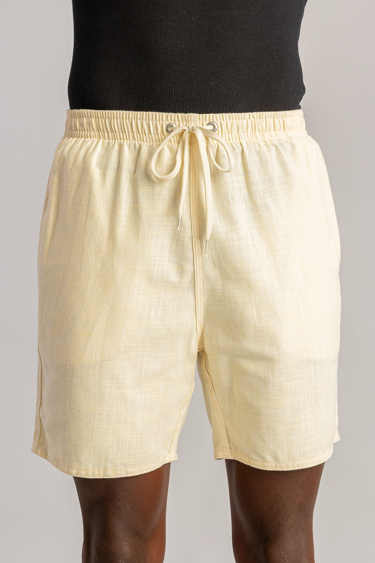 Bermuda Elástico Trancoso S26 - Amarelo Claro