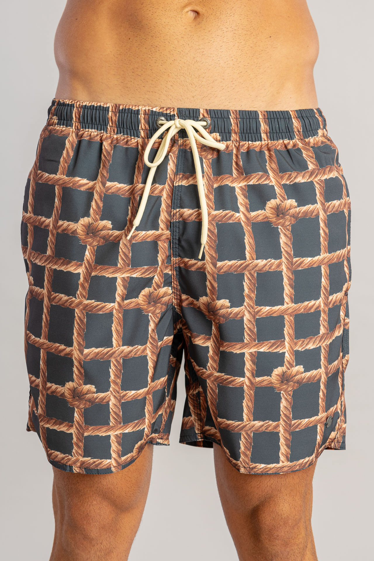 Shorts Praia Cordas Nós S26 - Marinho