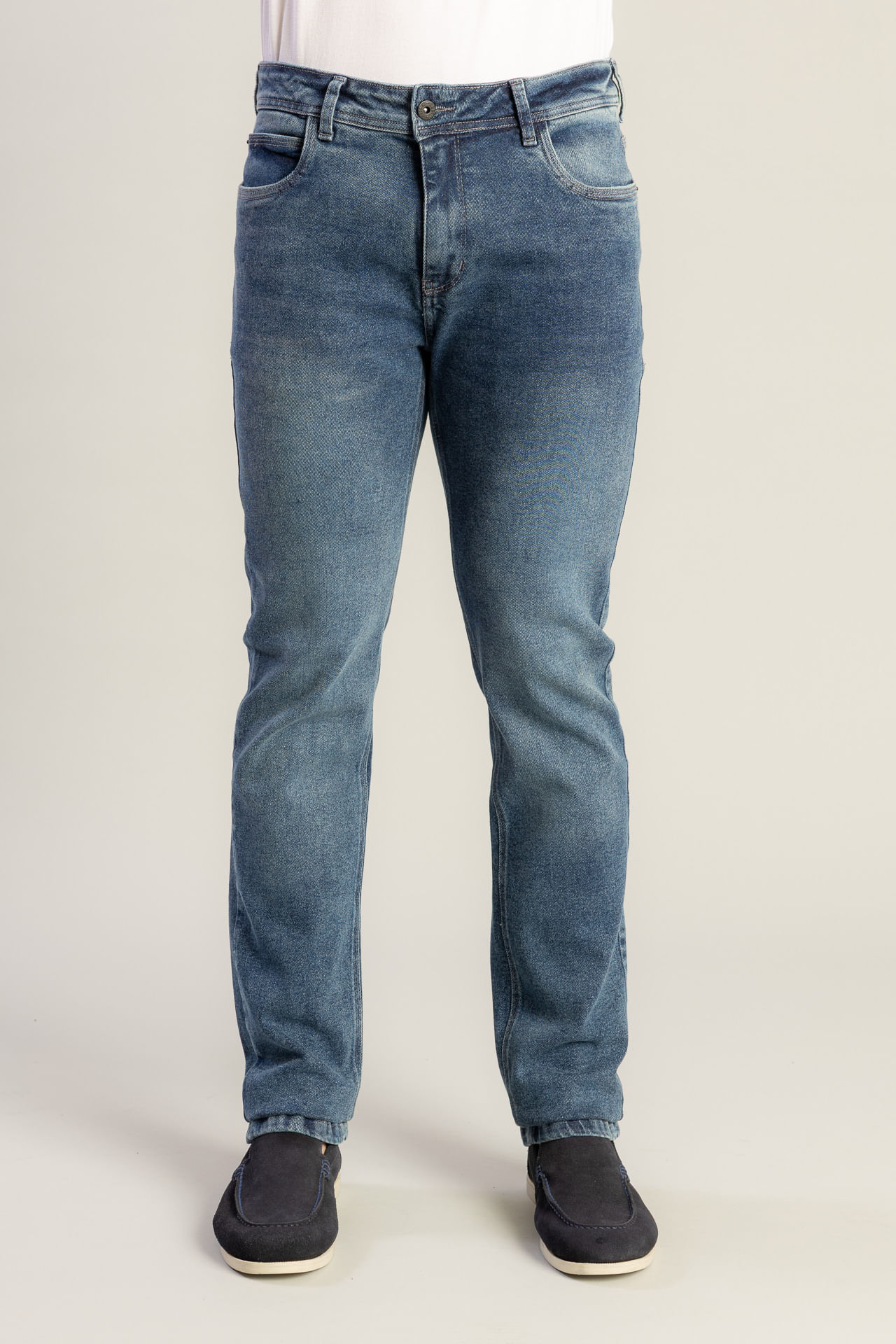 Calça Jeans Slim Smoke Blue S26 - Azul