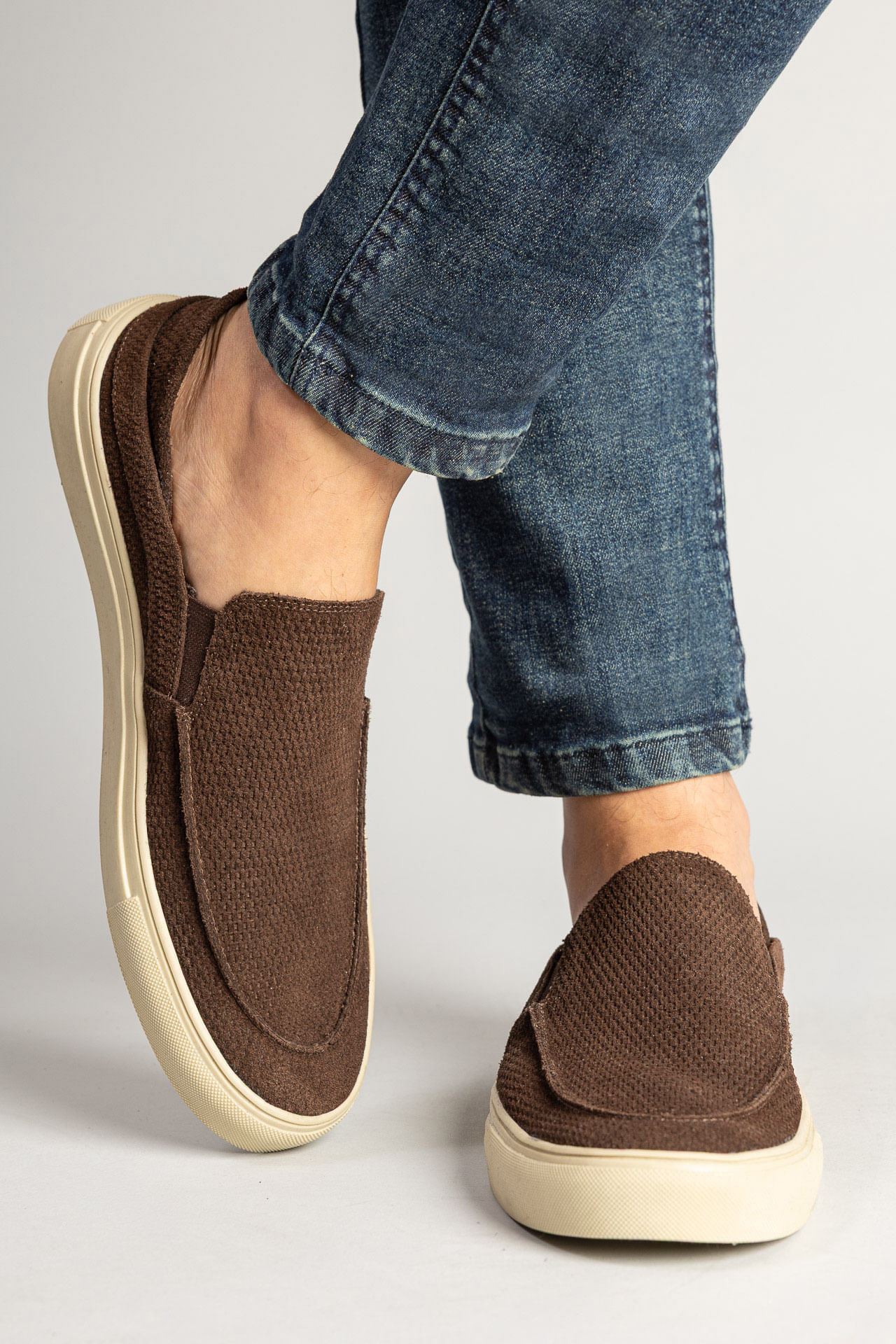 Tênis Loafer Waves W26 - Café
