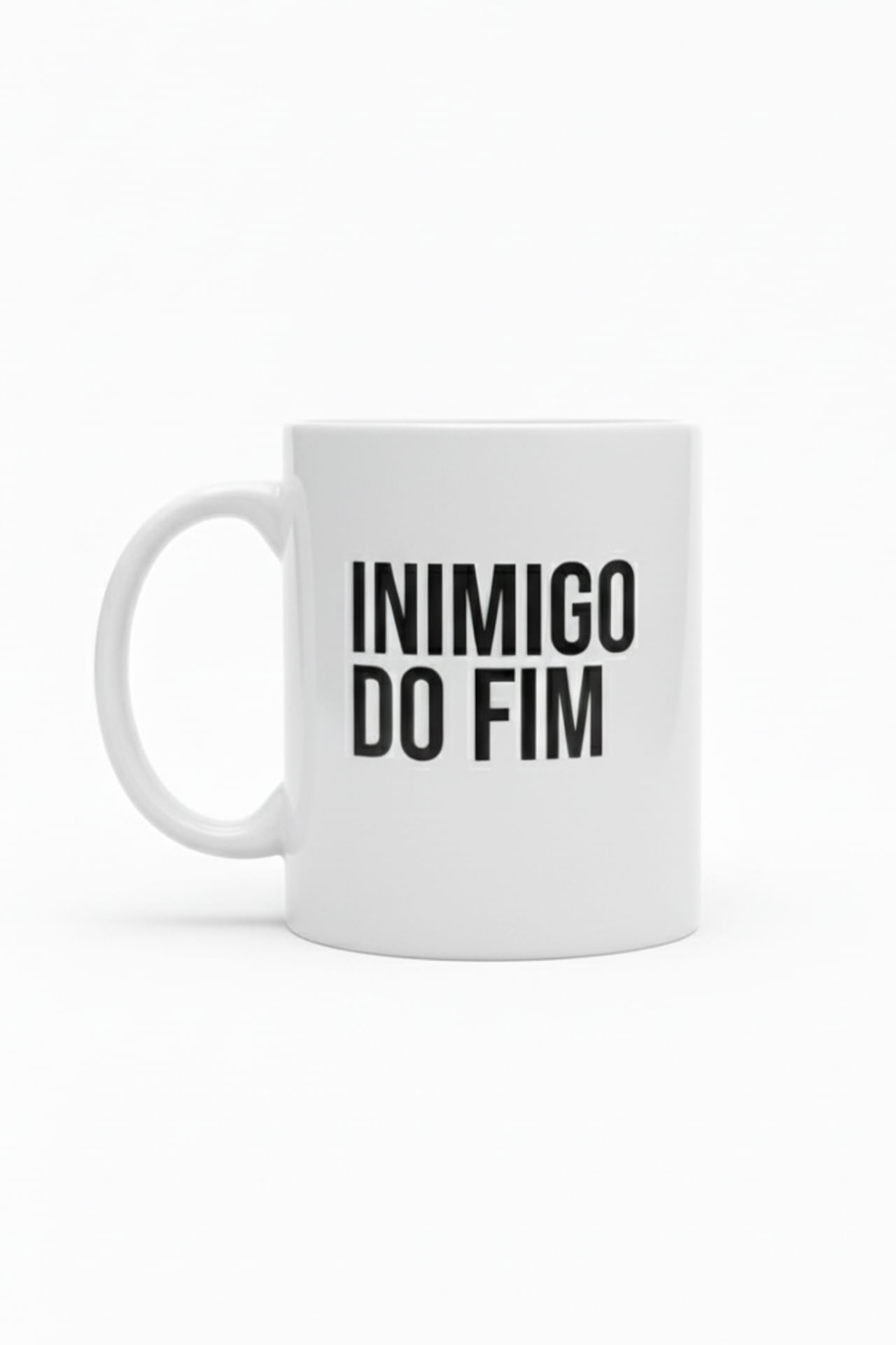 Caneca Inimigo Do Fim - Branco