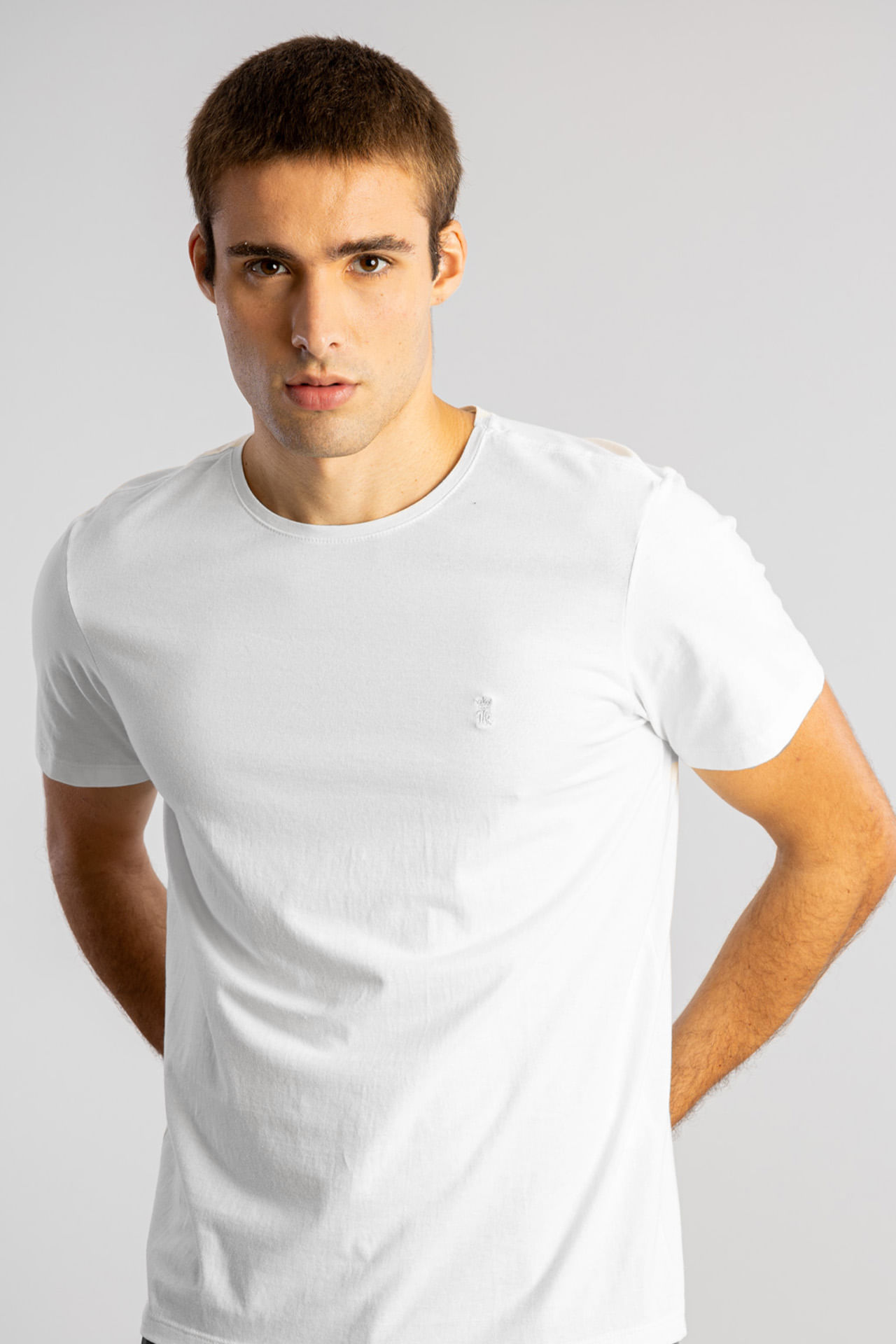Camiseta Logo Thinker - Branco