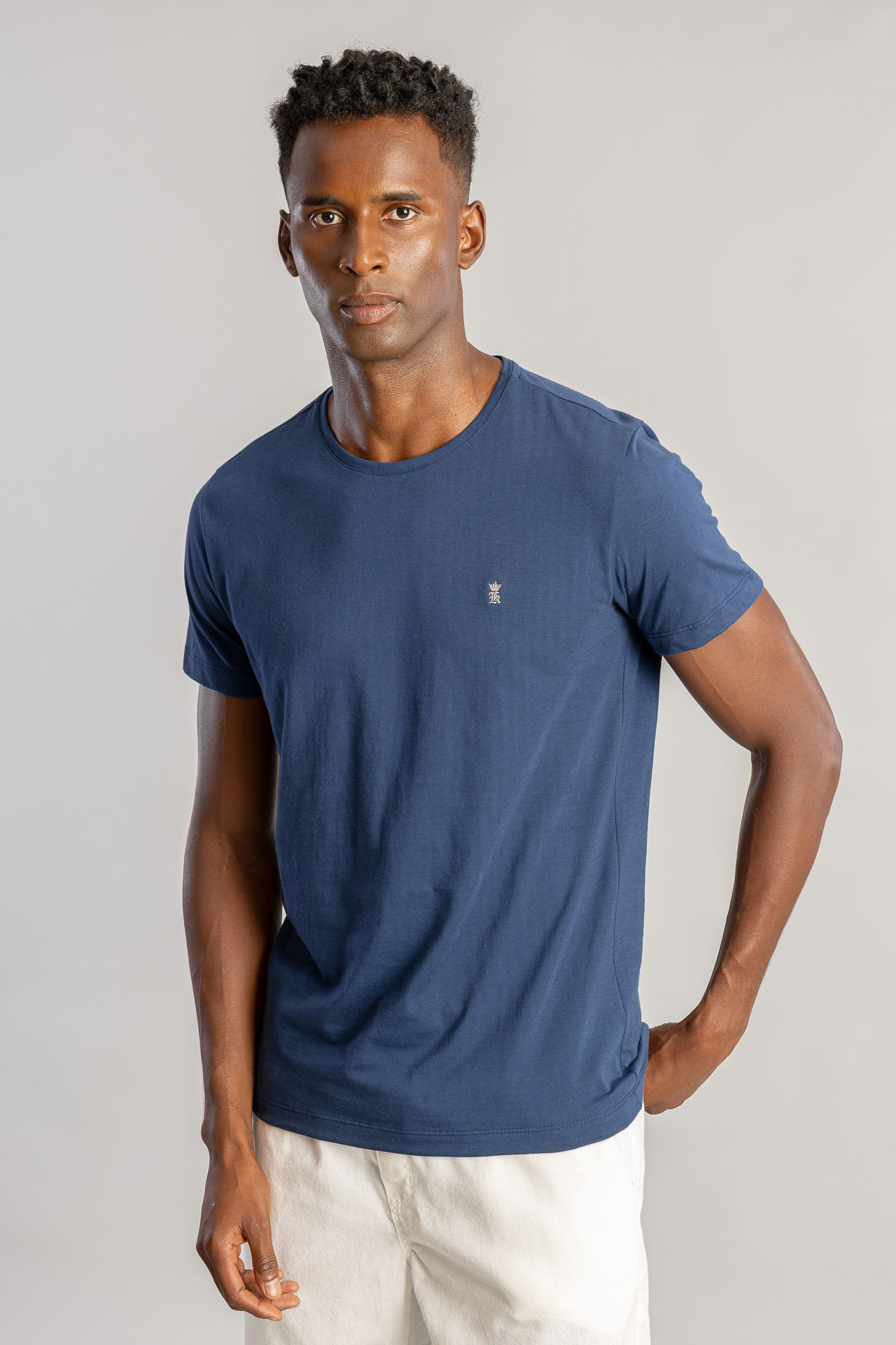 Camiseta Logo Repeat Success S26 - Marinho