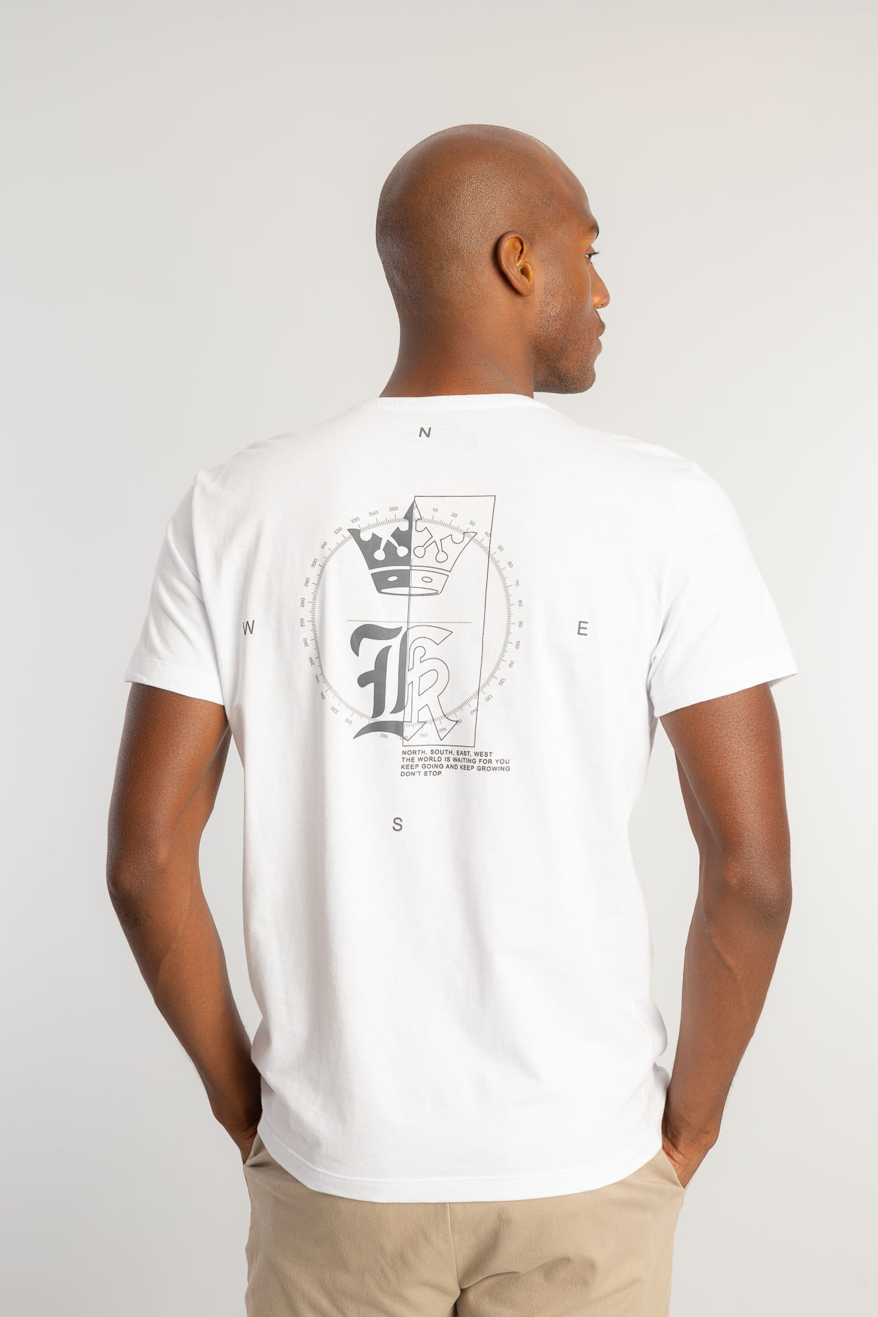 Camiseta Big Logo Routes W26 - Branco