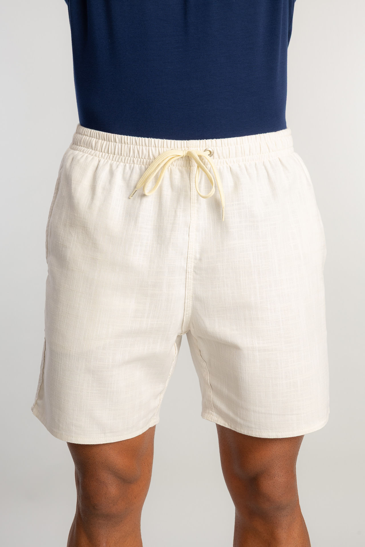 Bermuda Elástico Trancoso W26 - Off White