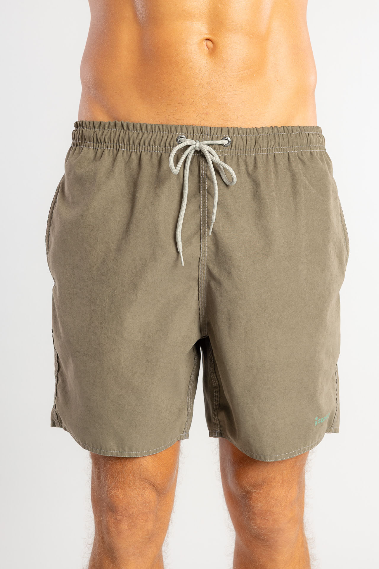 Shorts Praia Stoned Peach Touch W26 - Verde Militar