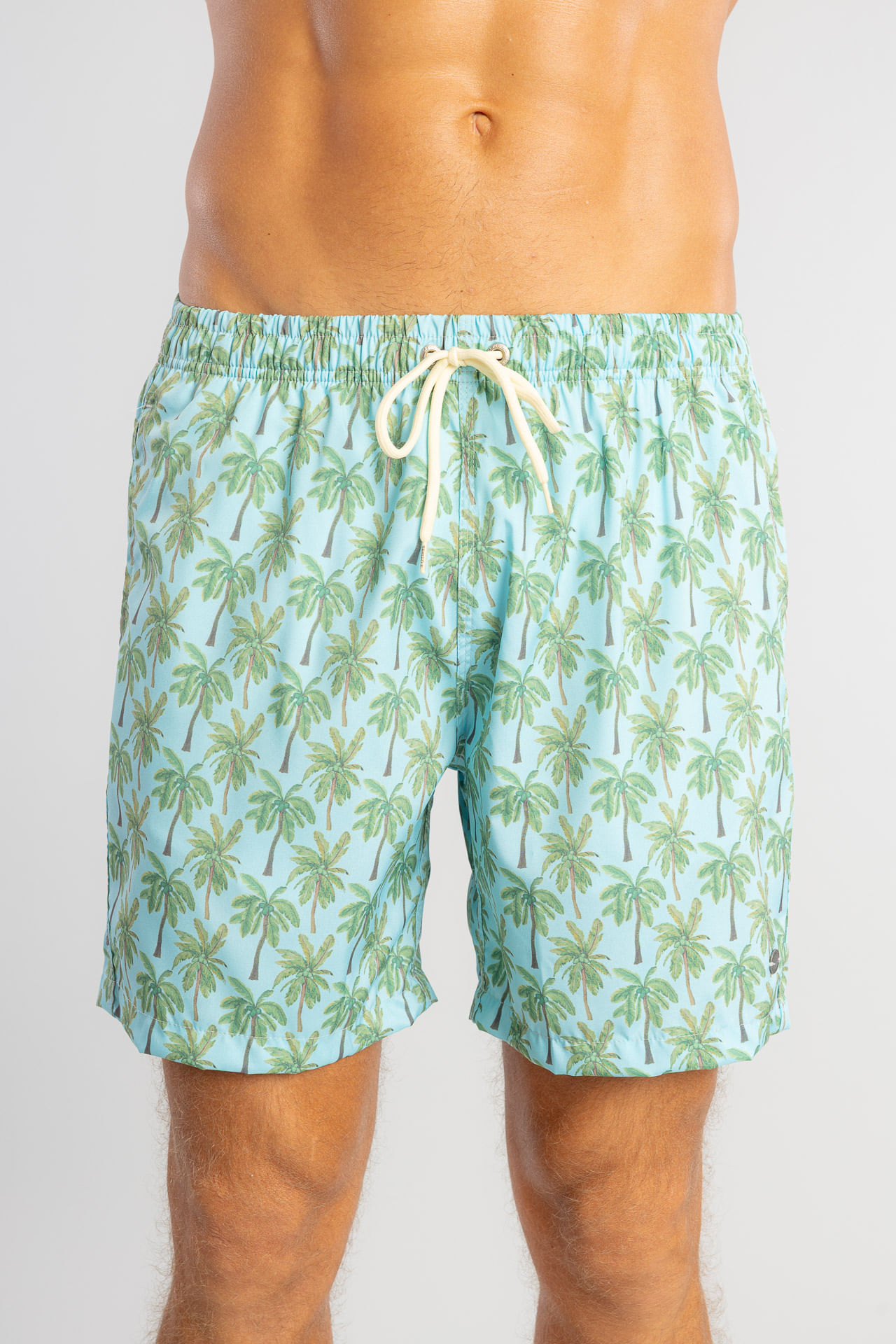 Shorts Praia Coqueiro Aqua W26 - Turquesa