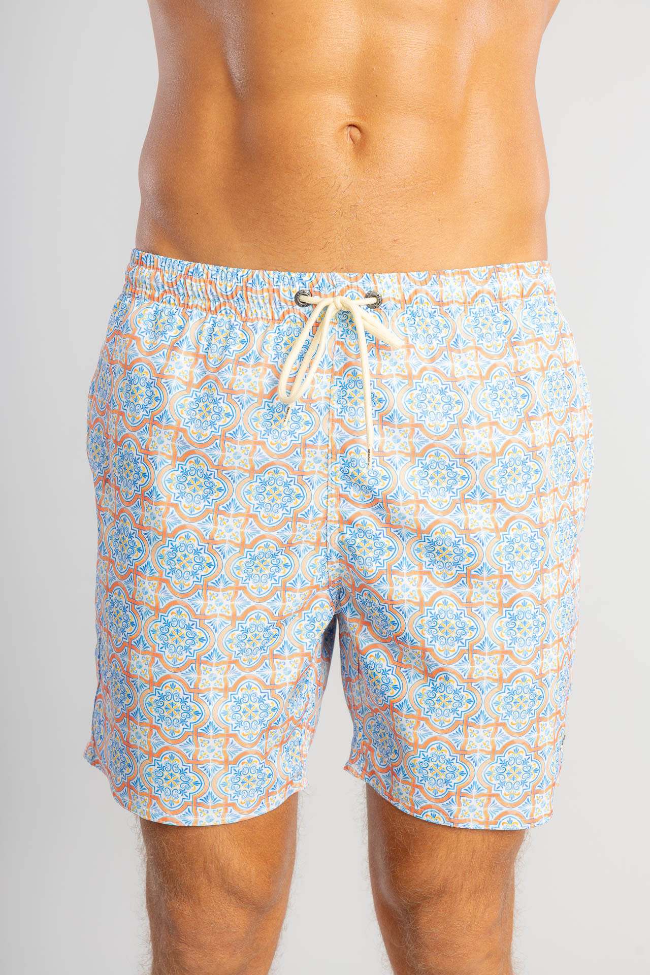 Shorts Praia Azulejo W26 - Azul