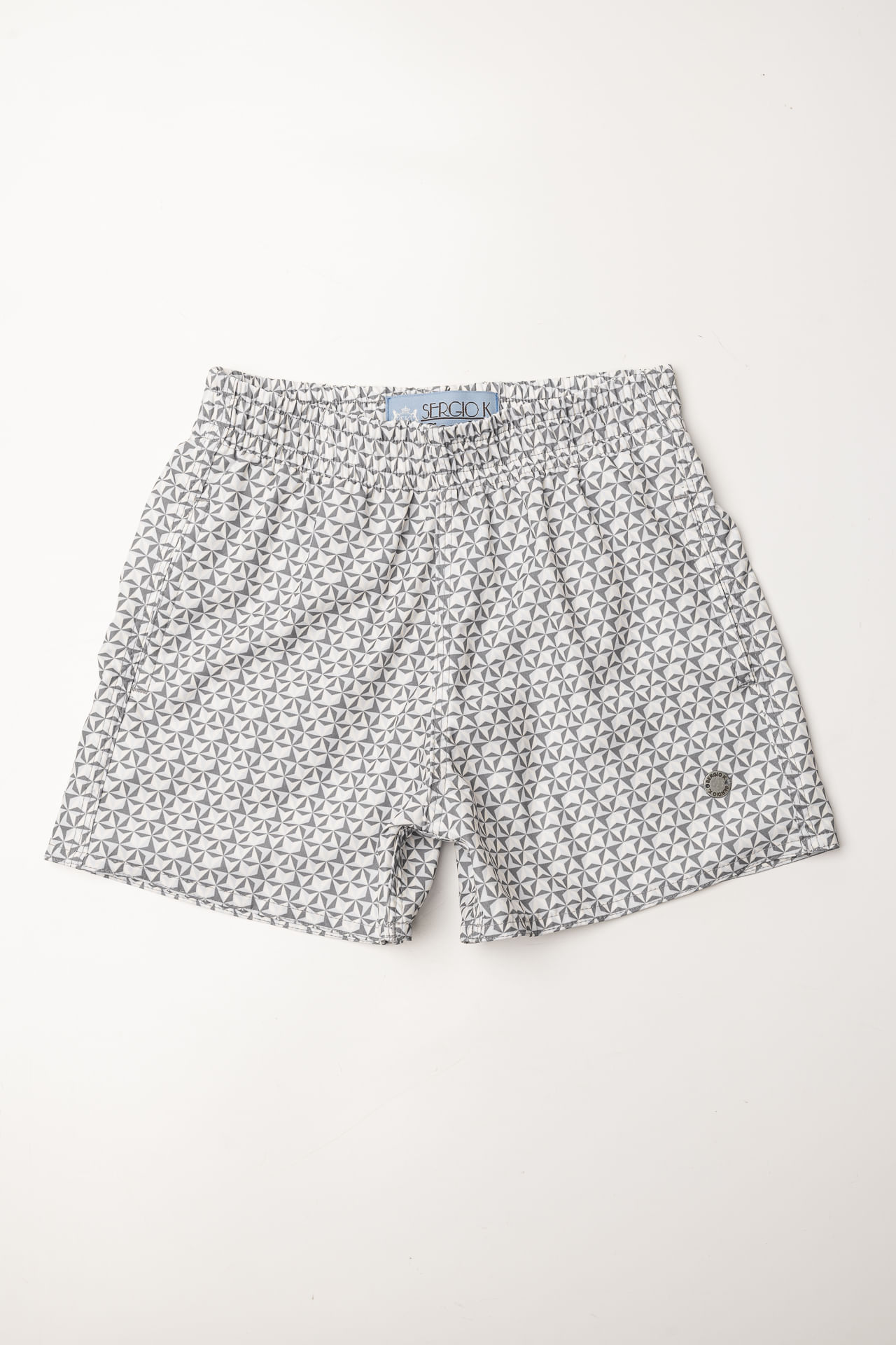 Shorts Praia Infantil Catavento W26 - Cinza