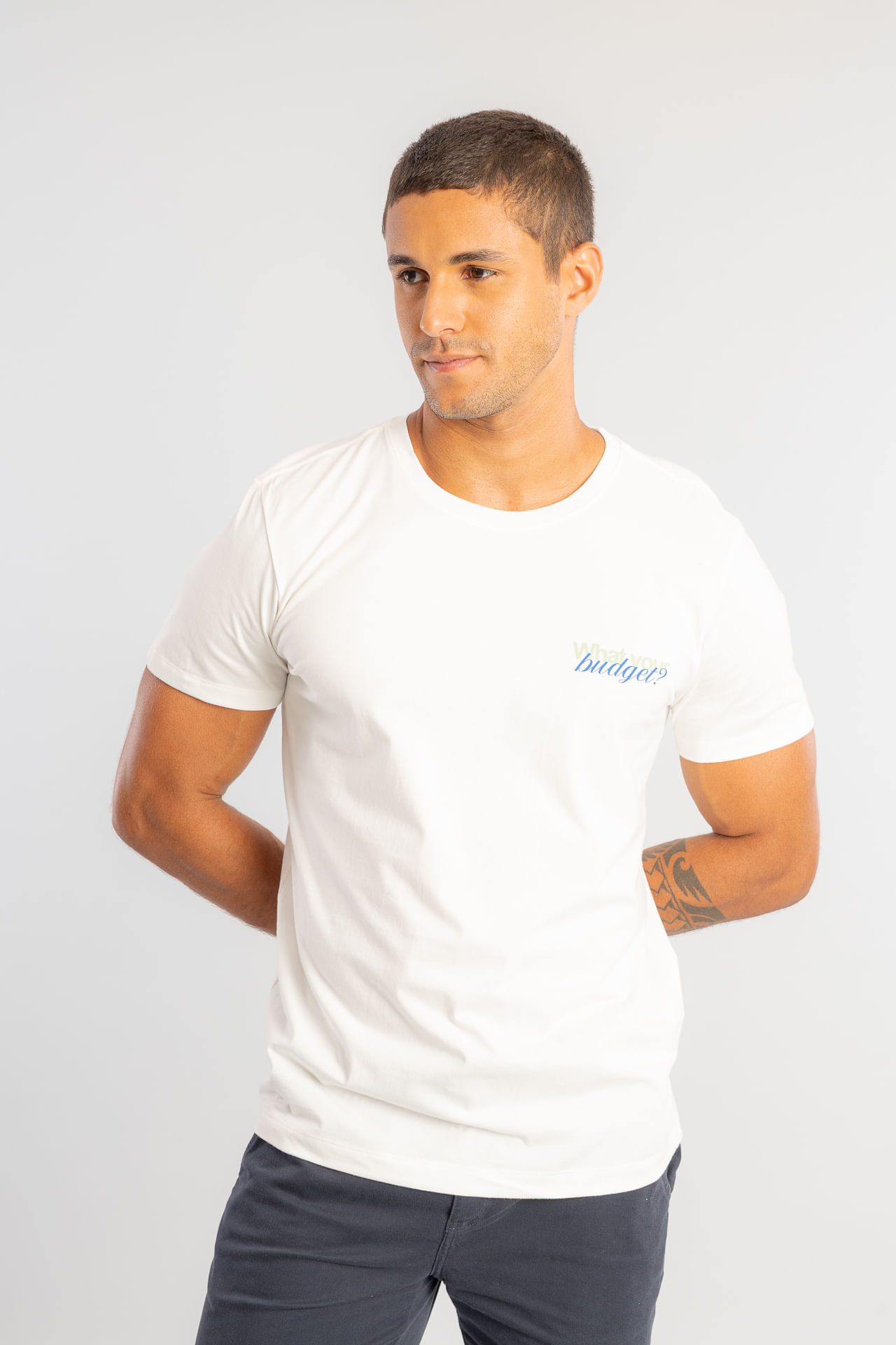 Camiseta Your Budget W26 - Off White