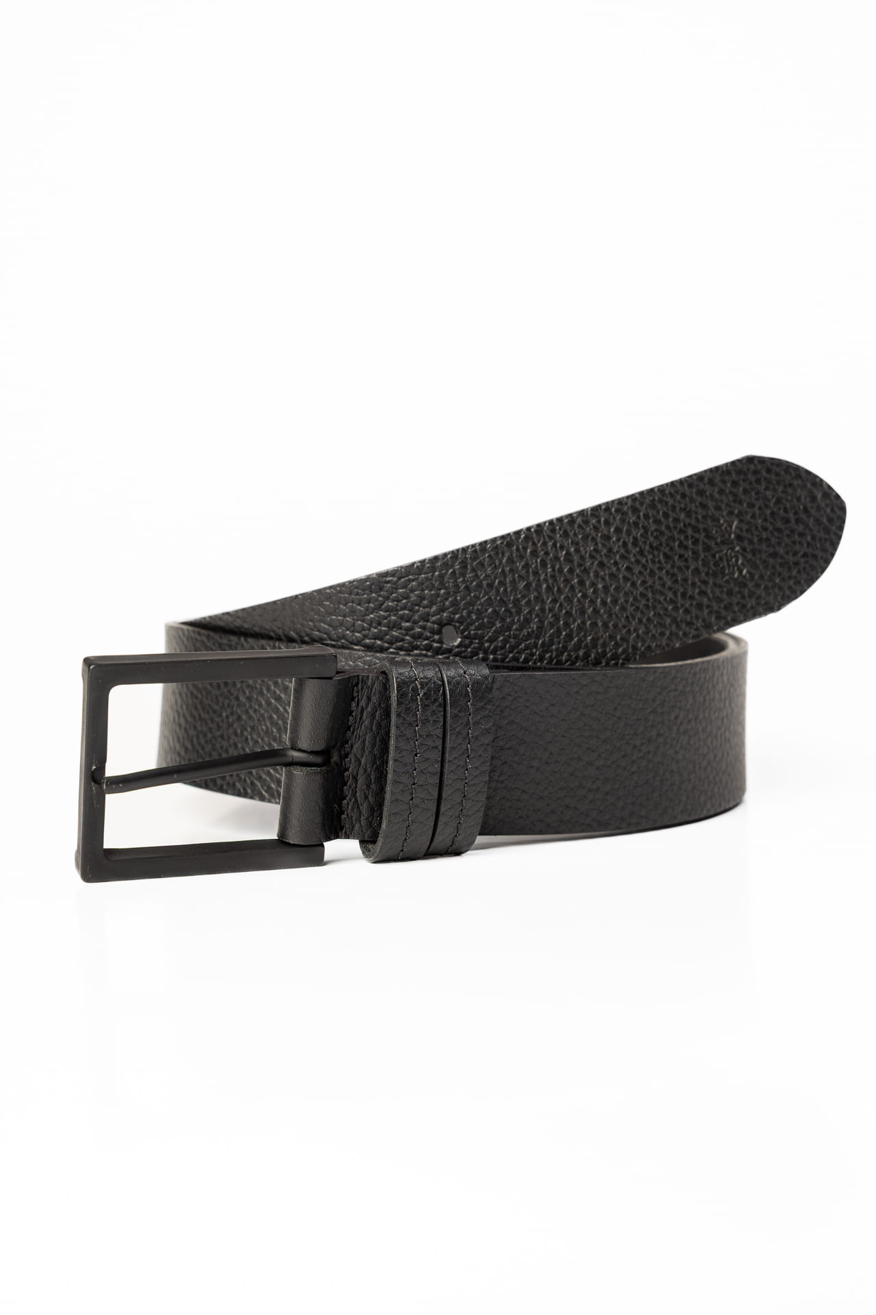 Cinto Couro Floater W26 - Preto