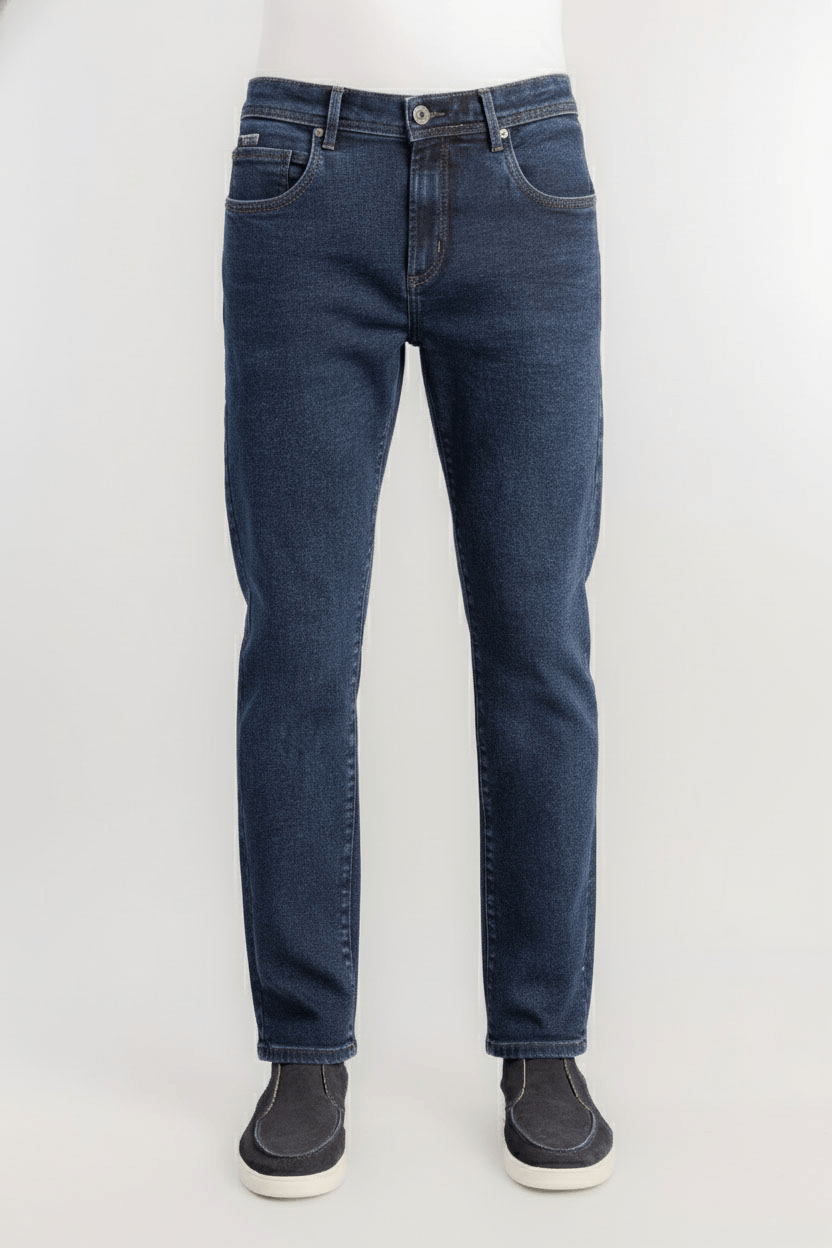 Calça Jeans Slim Dark Blue W26 - Marinho