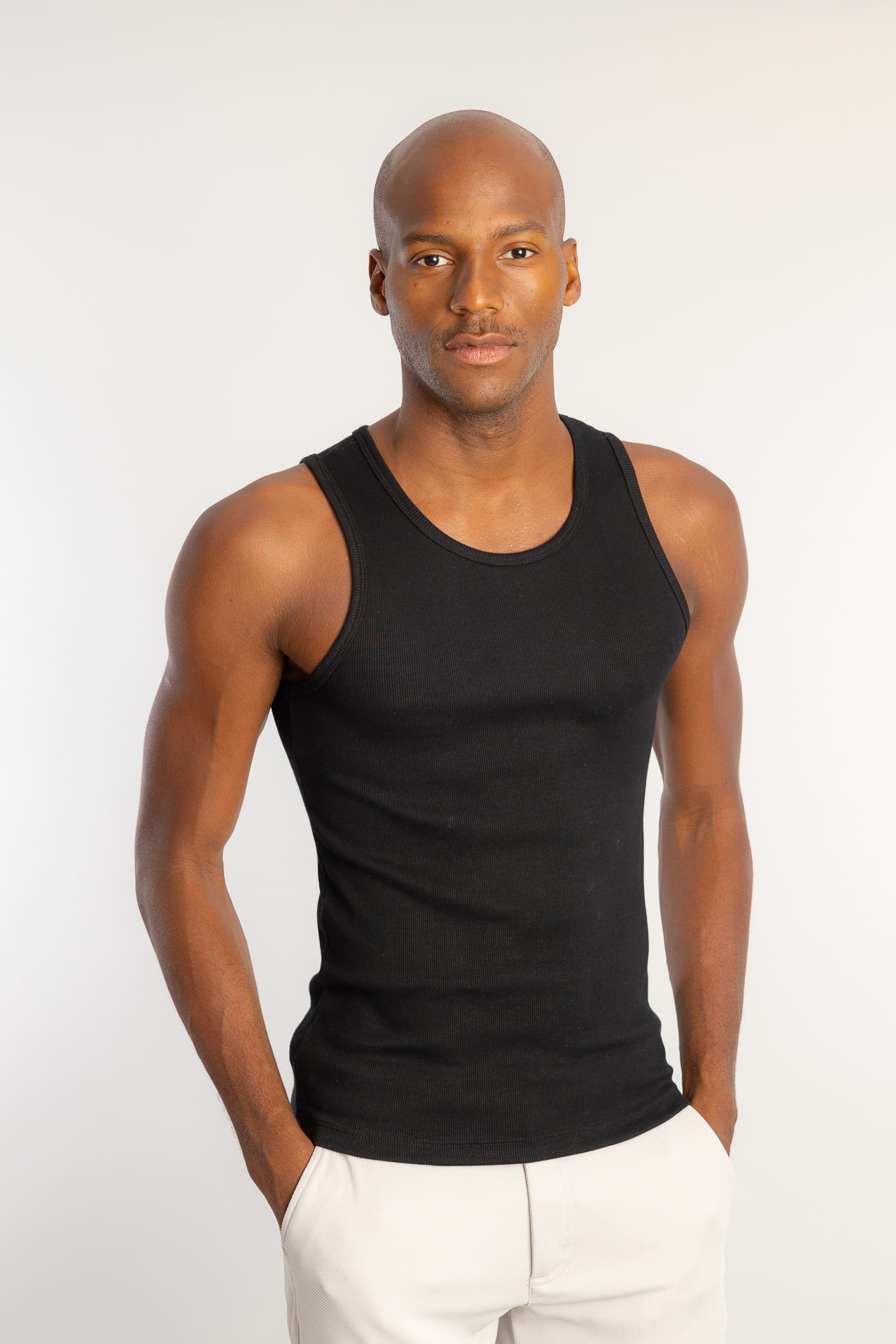 Camiseta Regata Ribana W26 - Preto