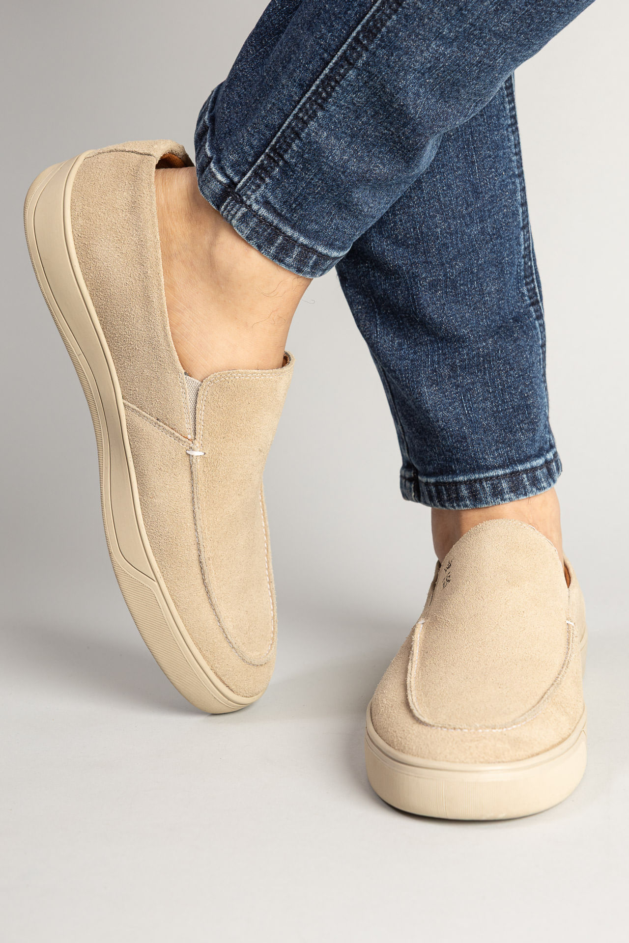 Tênis Loafer Essential S27 - Gelo