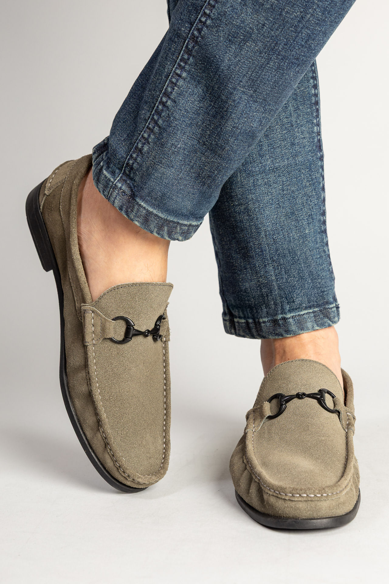 Sapato Mocassim Buenos Aires W26 - Chumbo