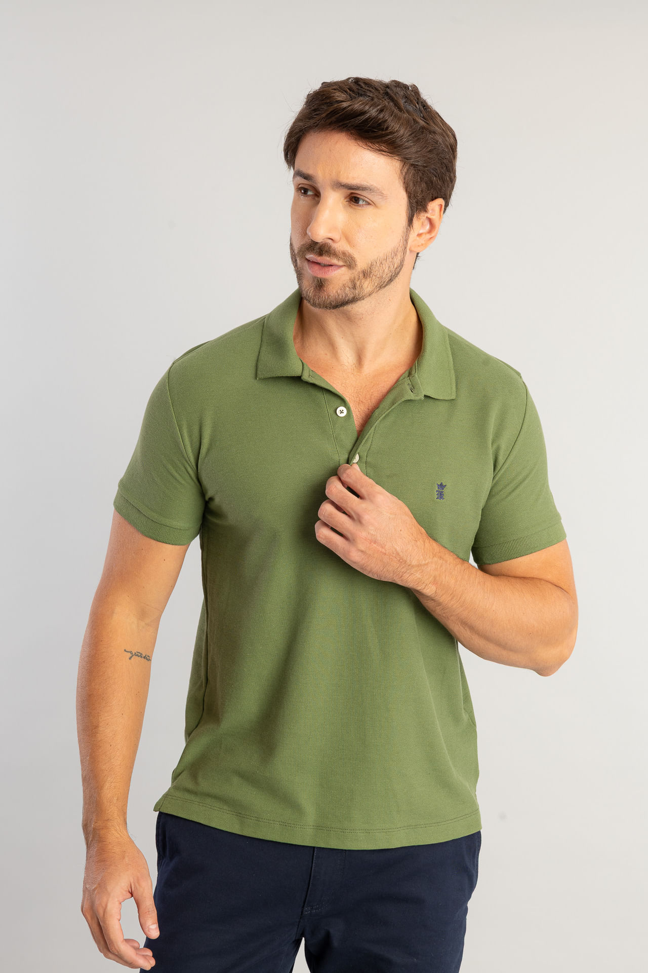 Camisa Polo Piquet W26 - Verde
