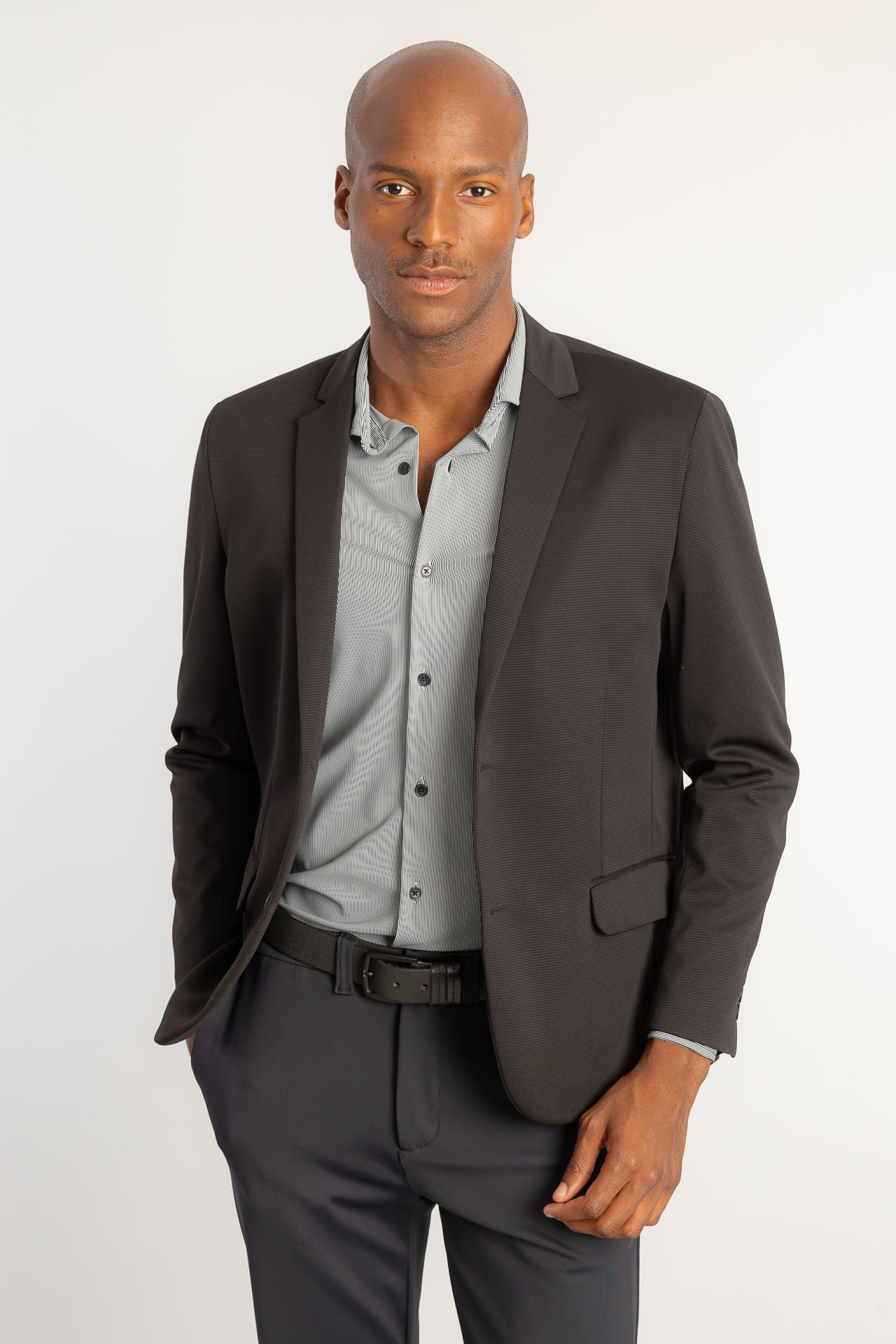 Blazer Malha Power W26 - Preto