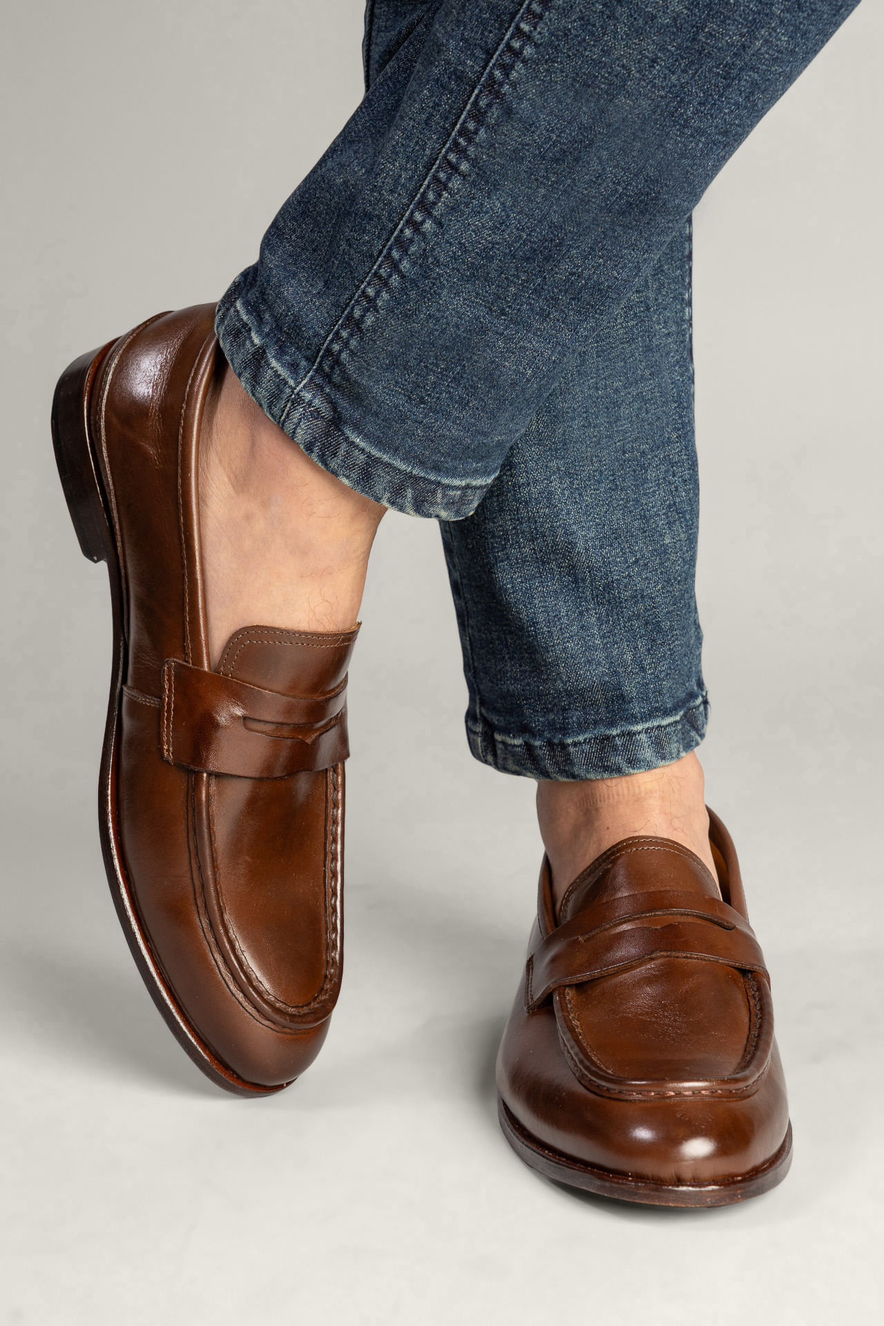 Sapato Mocassim Couro Monaco W26 - Marrom