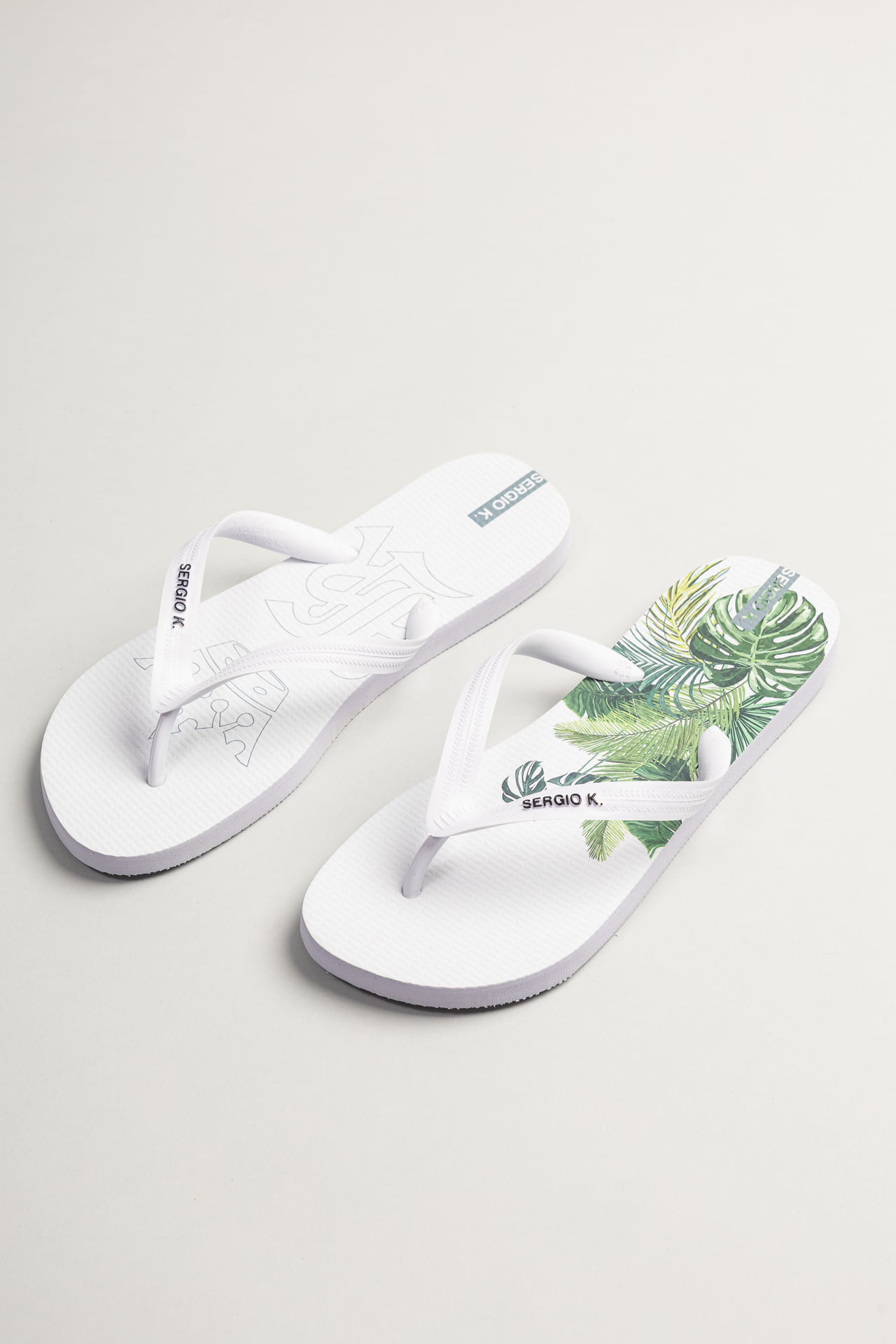 Chinelo Big Logo Forest - Branco