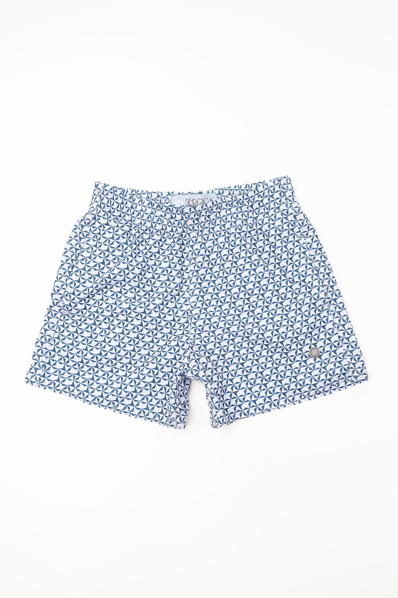 Shorts Praia Infantil Catavento W26 - Azul