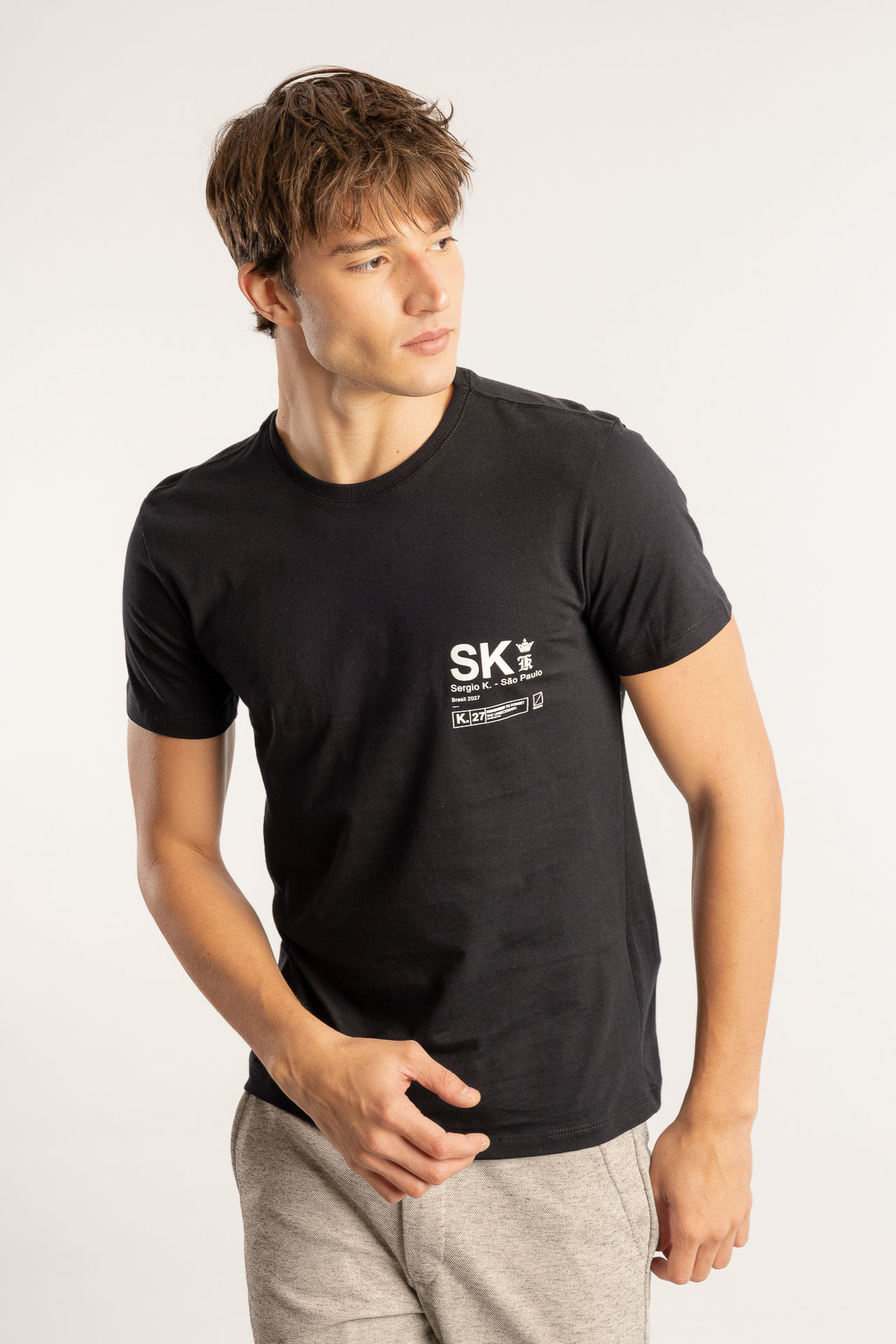 Camiseta New Logo SK S27 - Preto