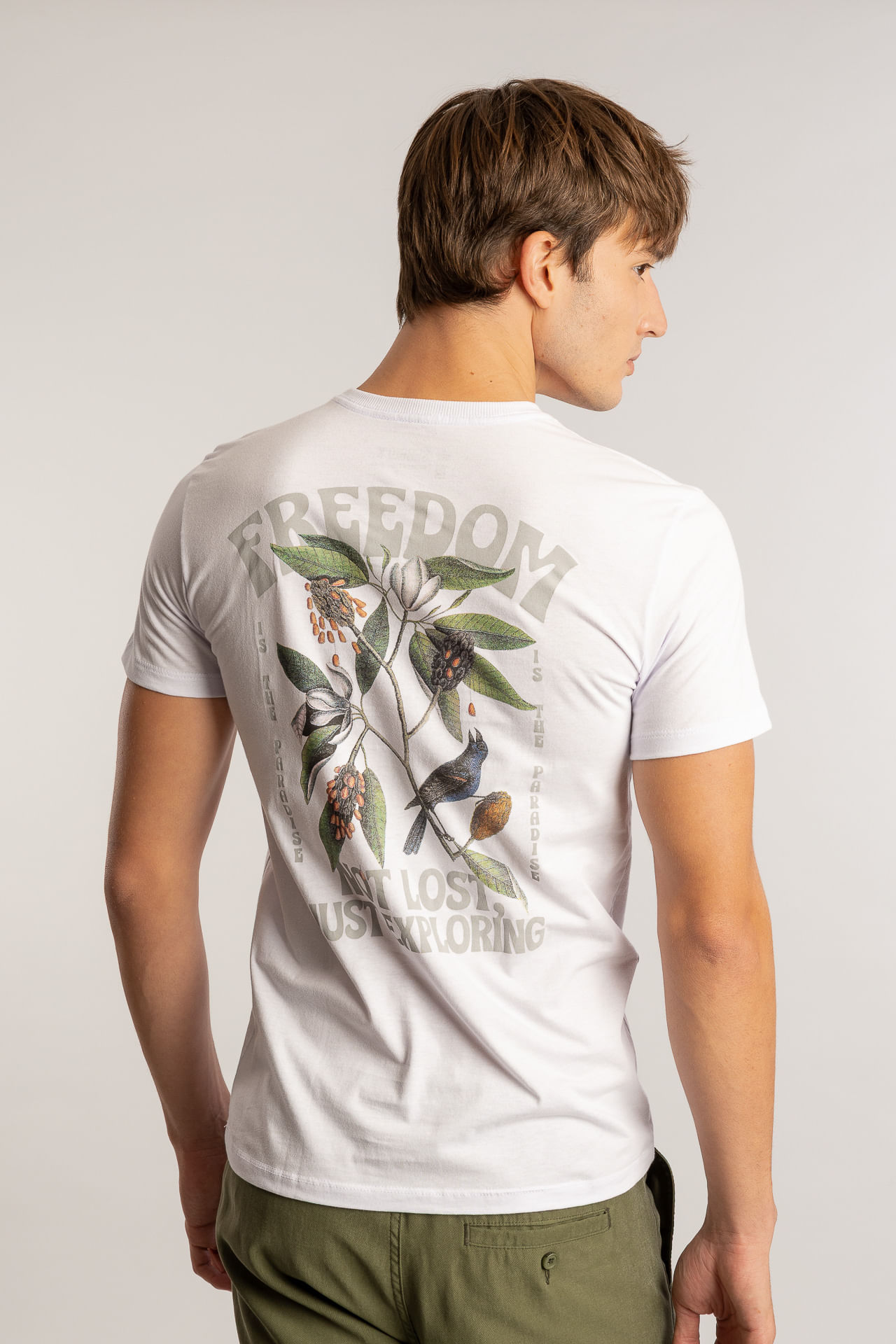 Camiseta Freedom S27 - Branco