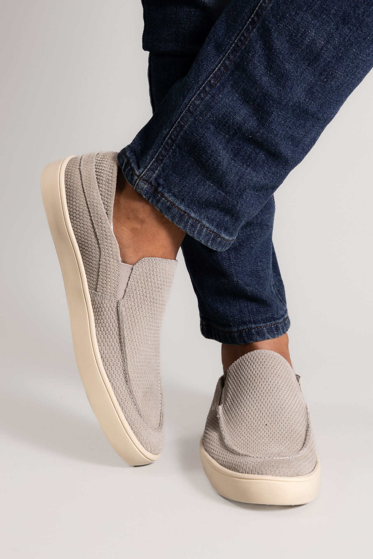 Tênis Loafer Waves S27 - Cinza
