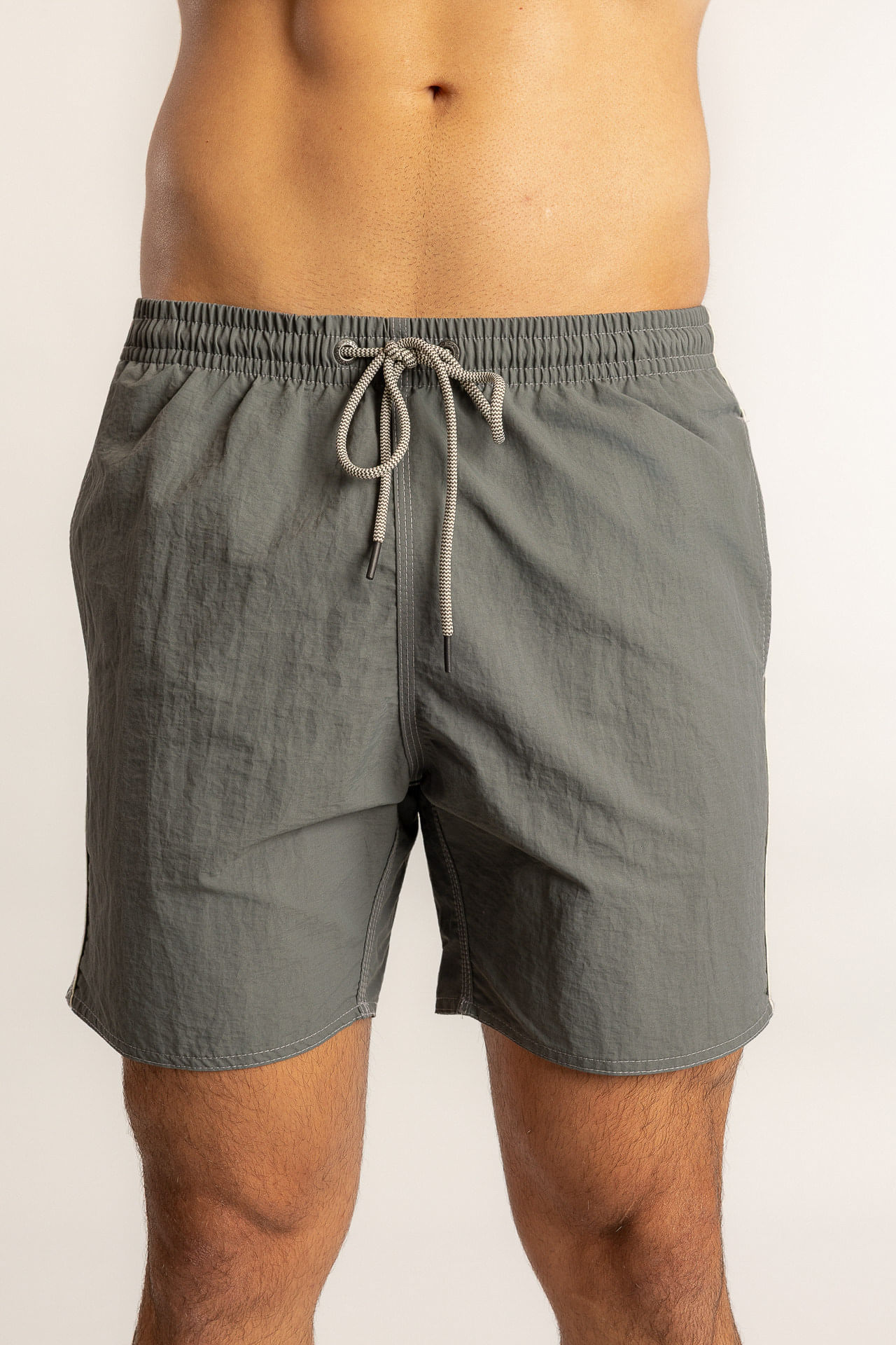 Shorts Praia Gorgurão S27 - Chumbo