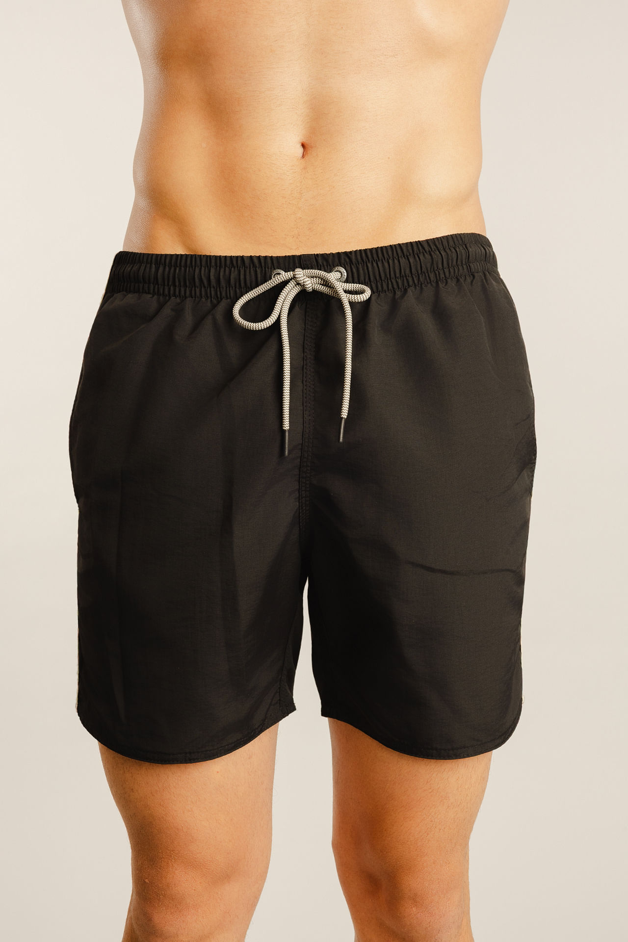Shorts Praia Gorgurão S27 - Preto